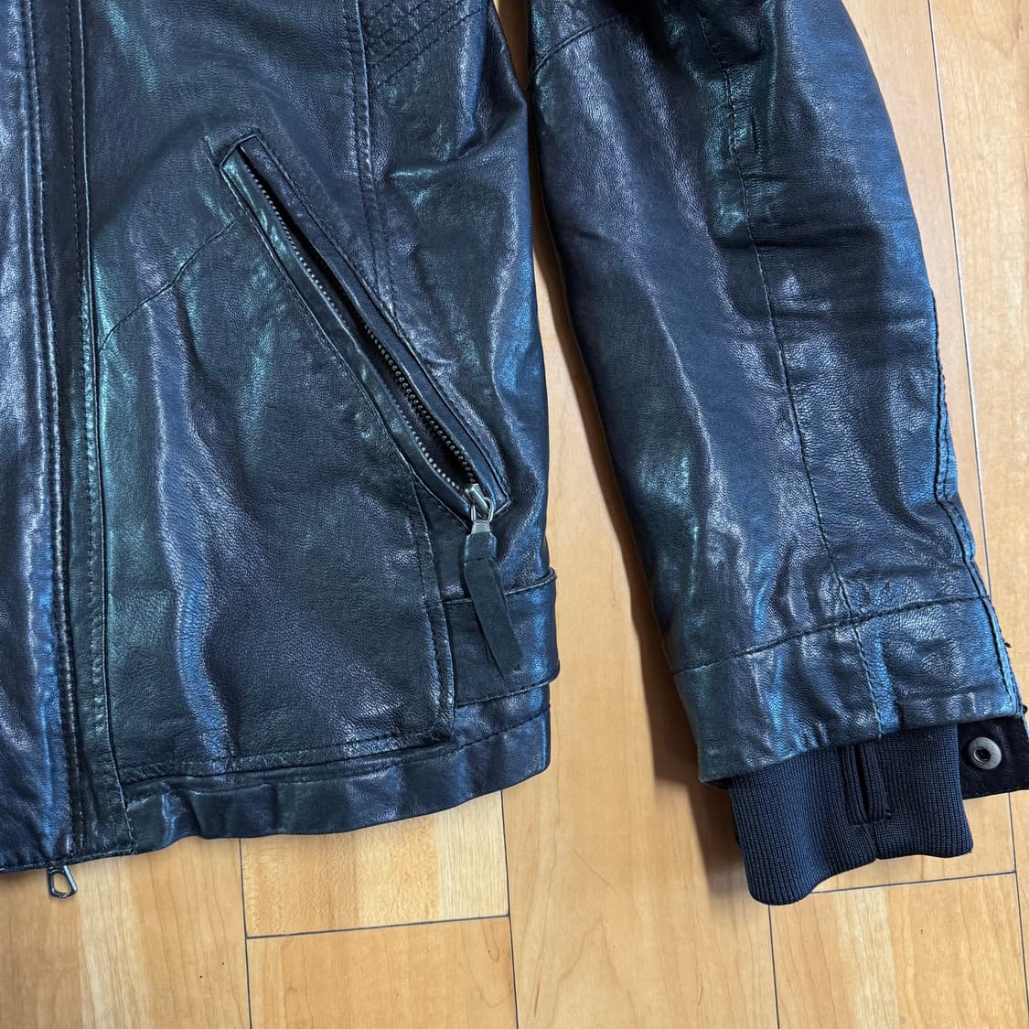 인터메조 램스킨 라이더자켓 L 상품이미지3