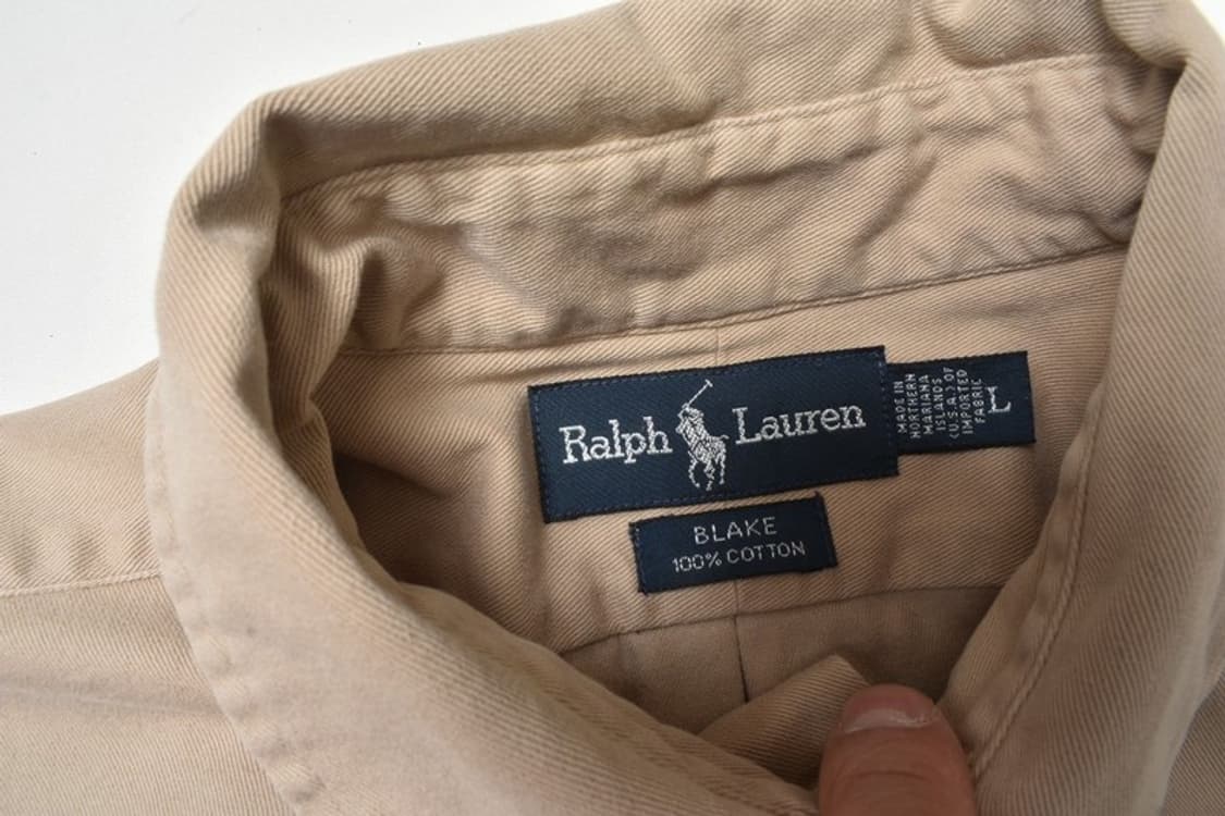 90S 폴로 랄프로렌 옥스포드 셔츠 남방 L 상품이미지8