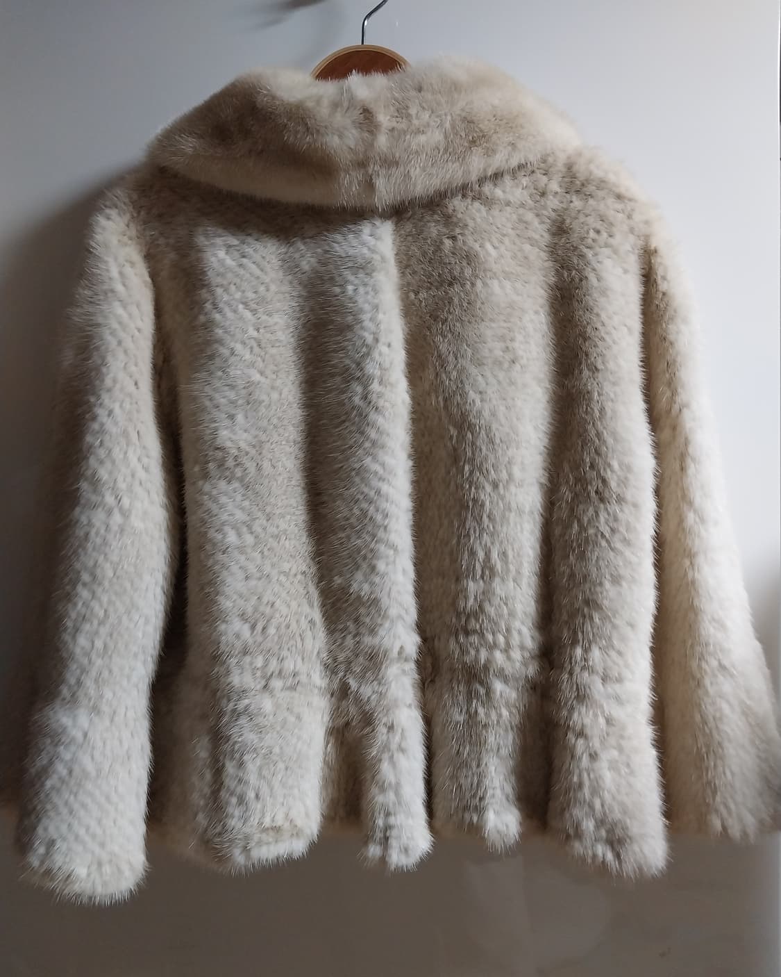 밍크 숏코트아이보리  천연퍼 상품이미지5