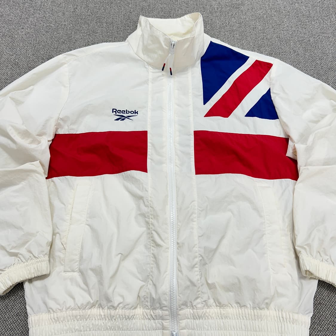 리복 아이보리 유니언잭 바람막이(90) 상품이미지2