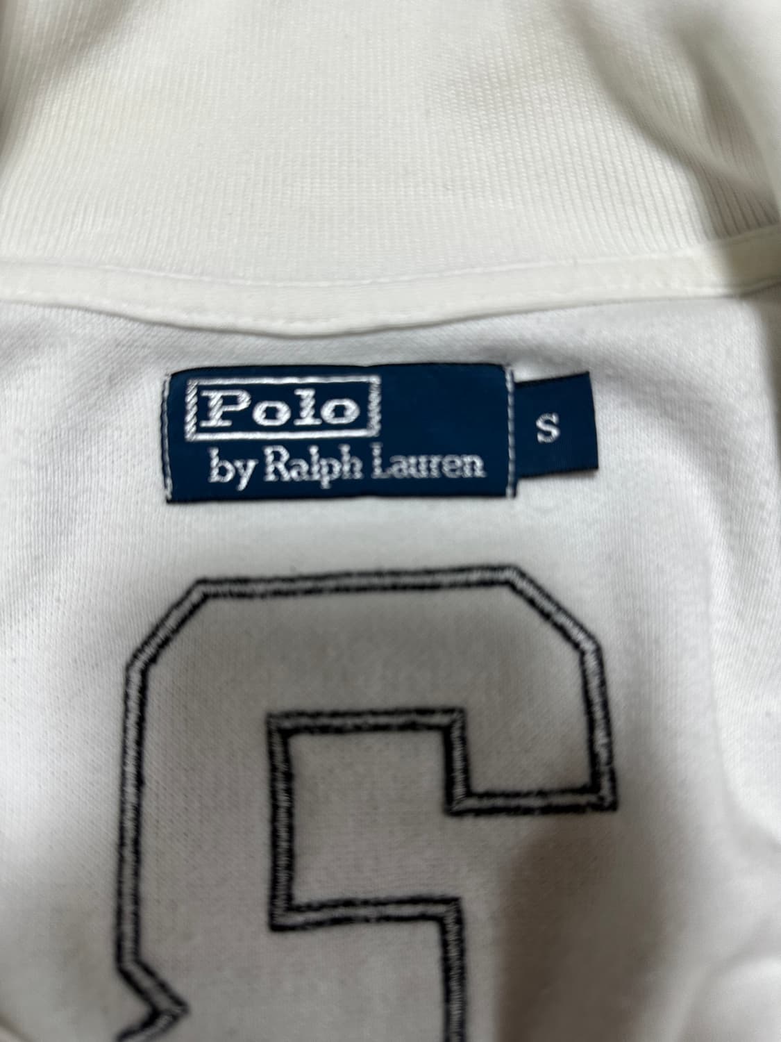 (S) 폴로 빅포니 집업 스위스 플래그 화이트 상품이미지3