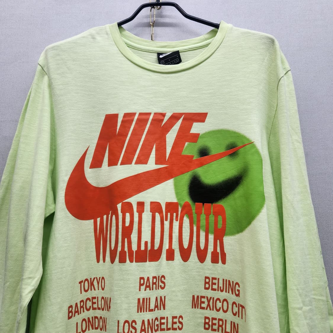 나이키 사이드레터링 월드투어 롱슬리브 L(L~XL) 상품이미지2