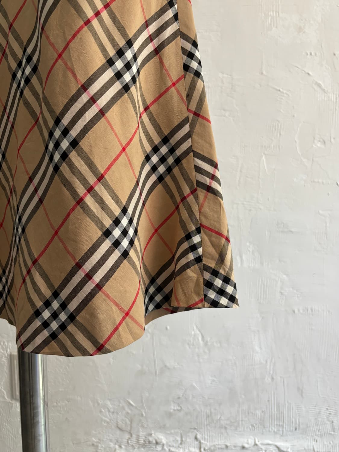 Burberry 버버리 런던 노바체크 린넨 미디 스커트 상품이미지3