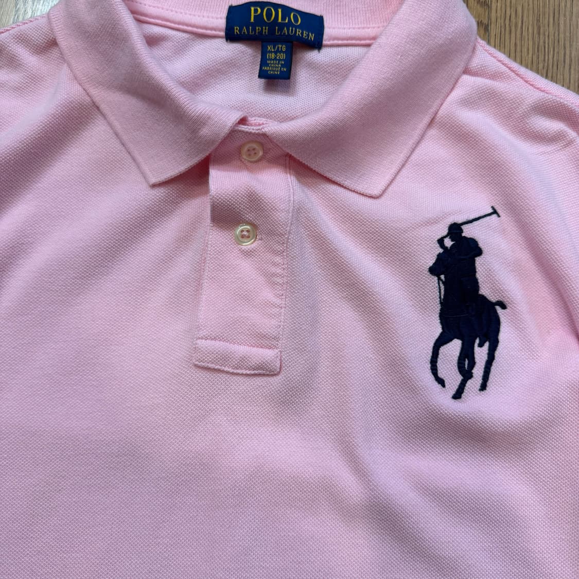 폴로 랄프로렌 빅포니 카라 반팔티셔츠 상품이미지3