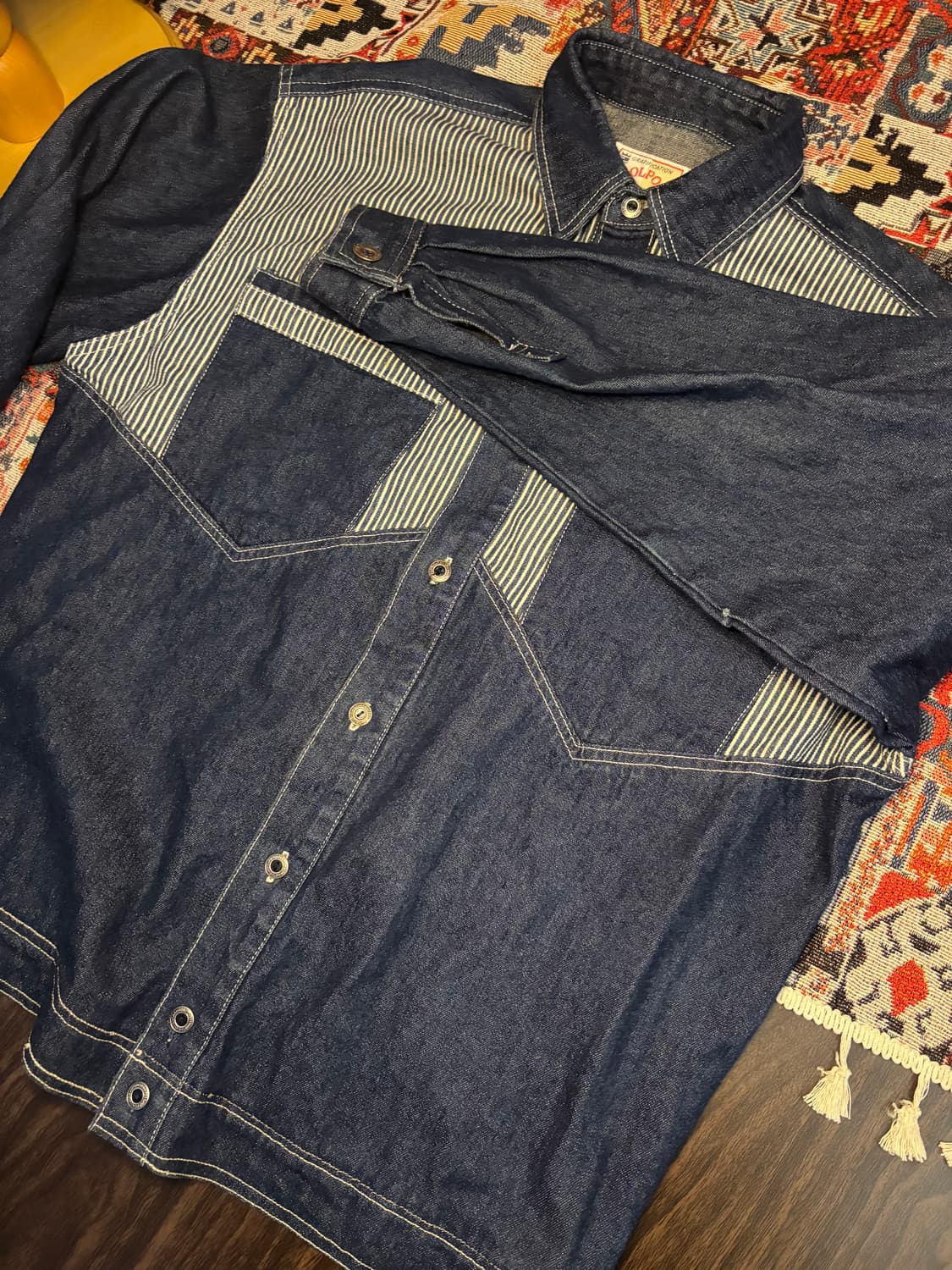 Kojima Genes Dice Weave Denim 상품이미지3
