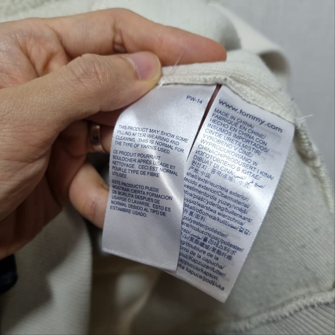 ( XL ) 타미힐피거 플리스 아노락 상품이미지5