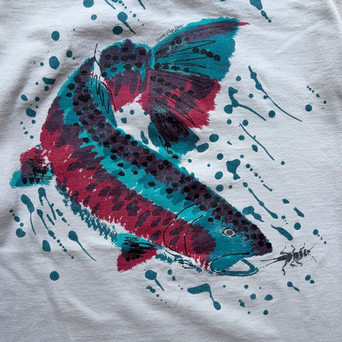 Colorado Fish Graphic 헨리넥 롱슬리브 상품이미지9