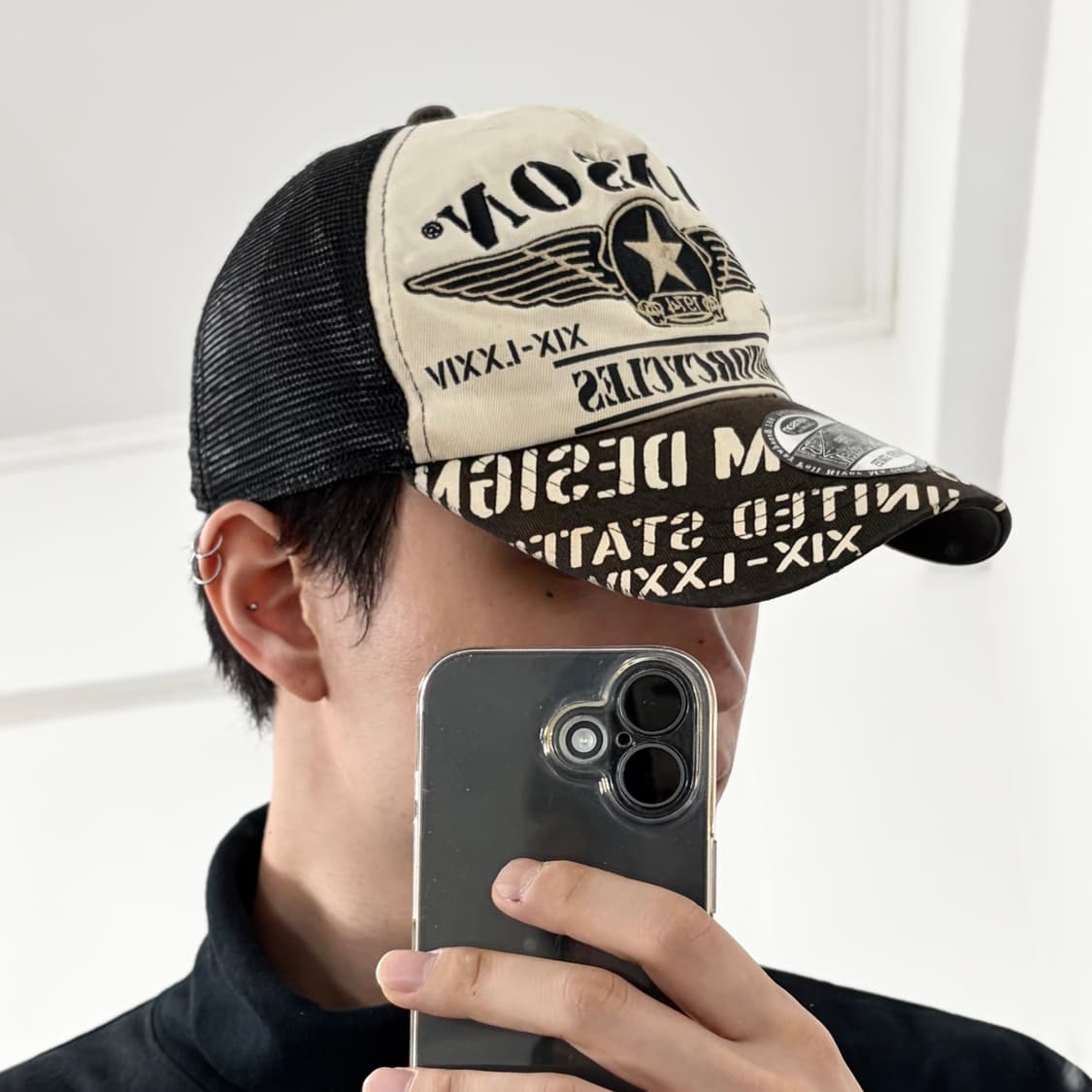 밴슨 메쉬 볼캡 상품이미지3