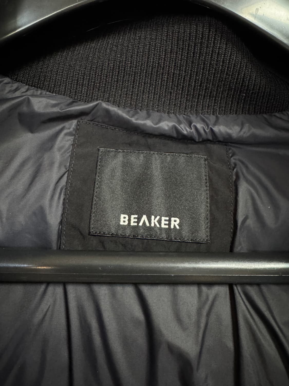 주말할인 23FW 삼성물산 비이커 카라코람느낌 패딩 블랙 100~105 상품이미지5