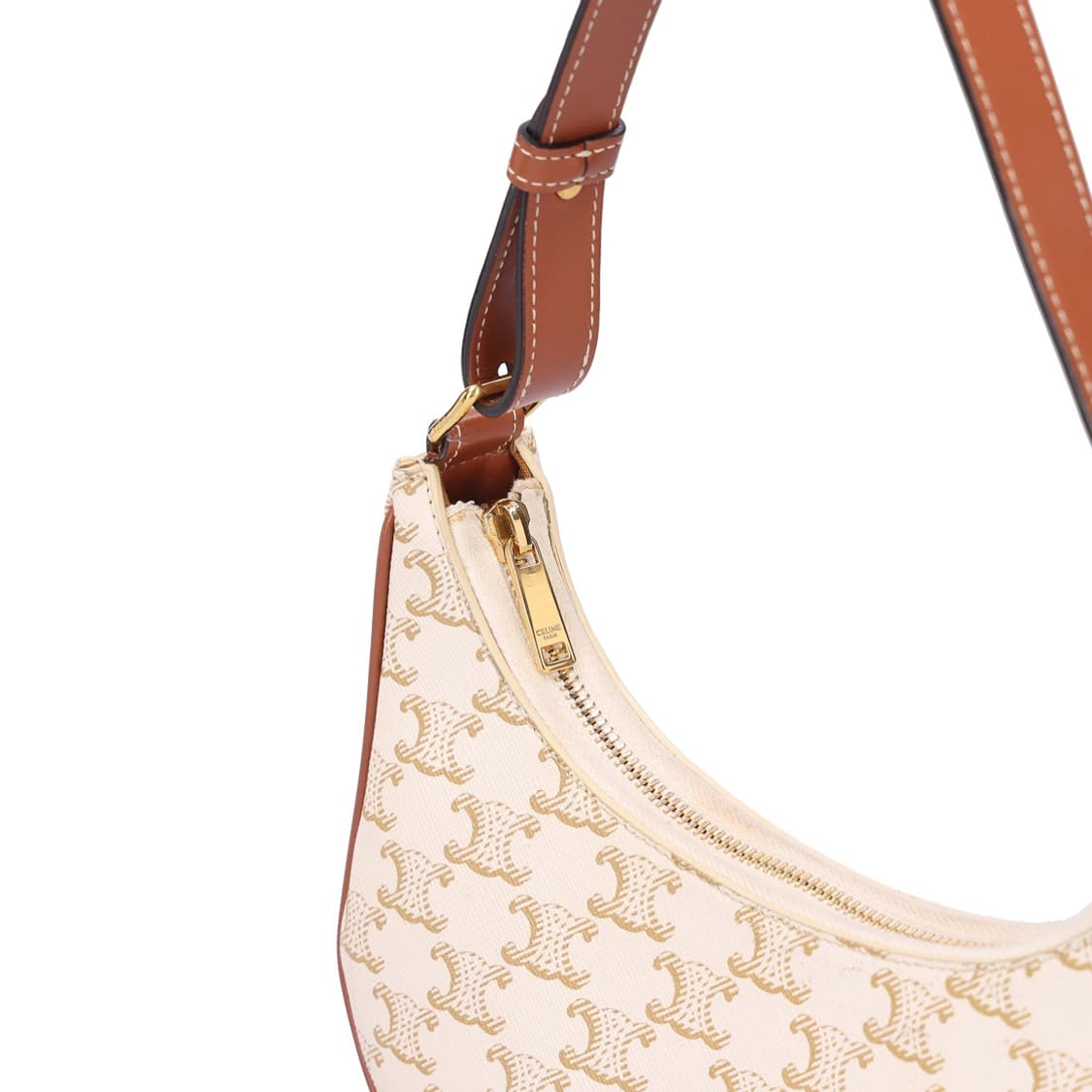 셀린느 193952BZJ 아바 백 트리옹프 캔버스 & 카프스킨 화이트 상품이미지8