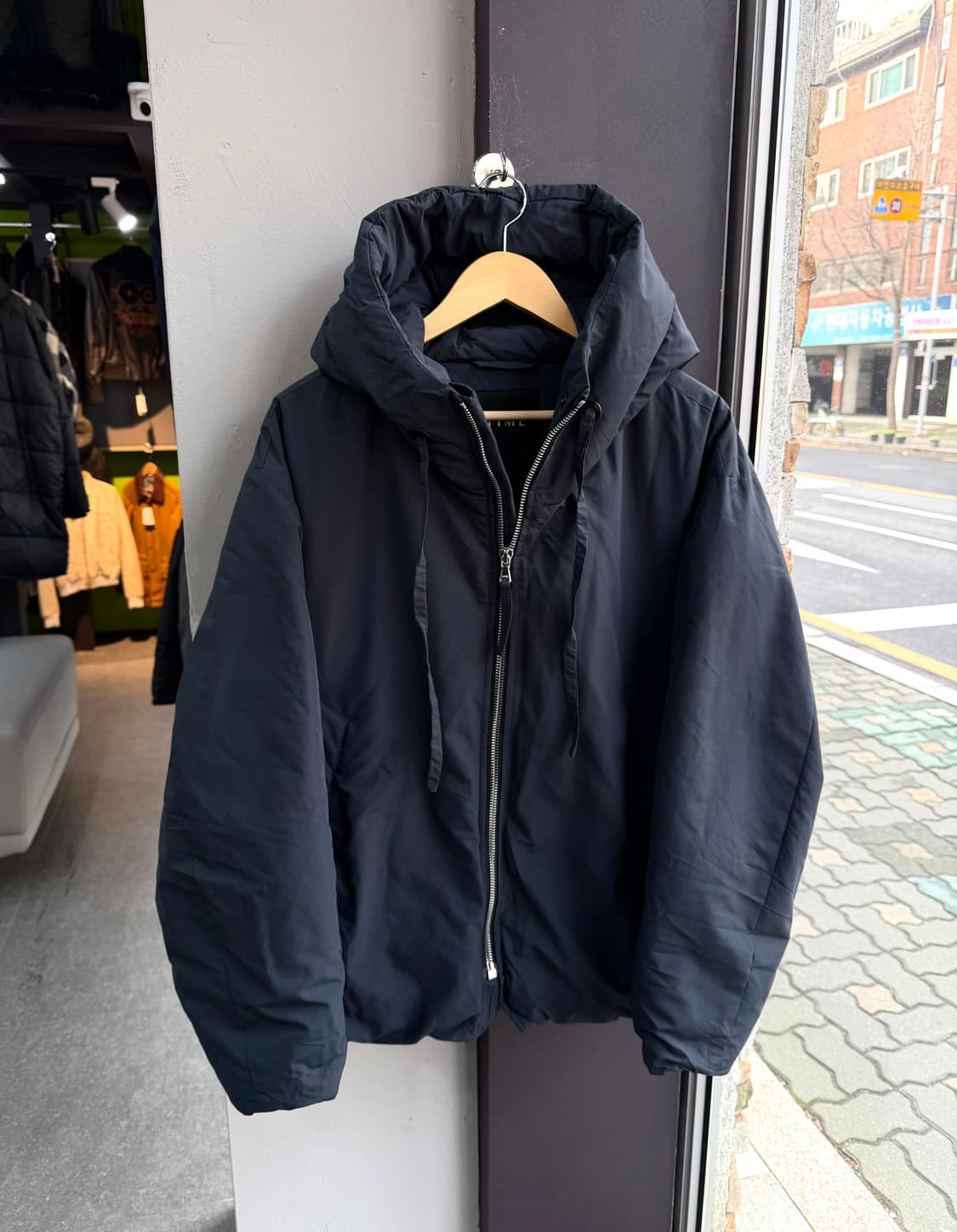 .100~105/ 타임옴므 21-22FW 구스다운 후디 패딩점퍼 상품이미지2