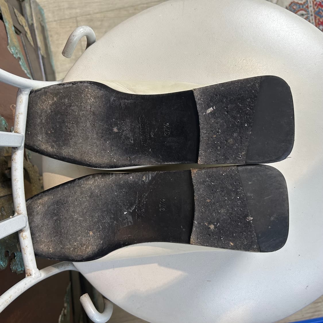 질샌더 스퀘어 토 발레리나 플렛 슈즈 상품이미지5