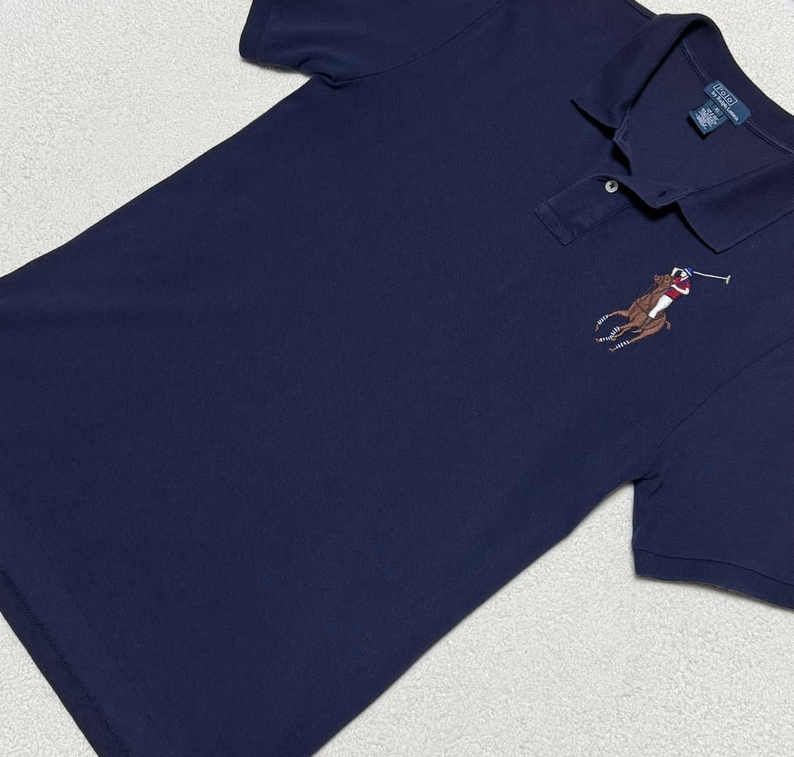 폴로 랄프로렌 빅포니 네이비 반팔 상품이미지3