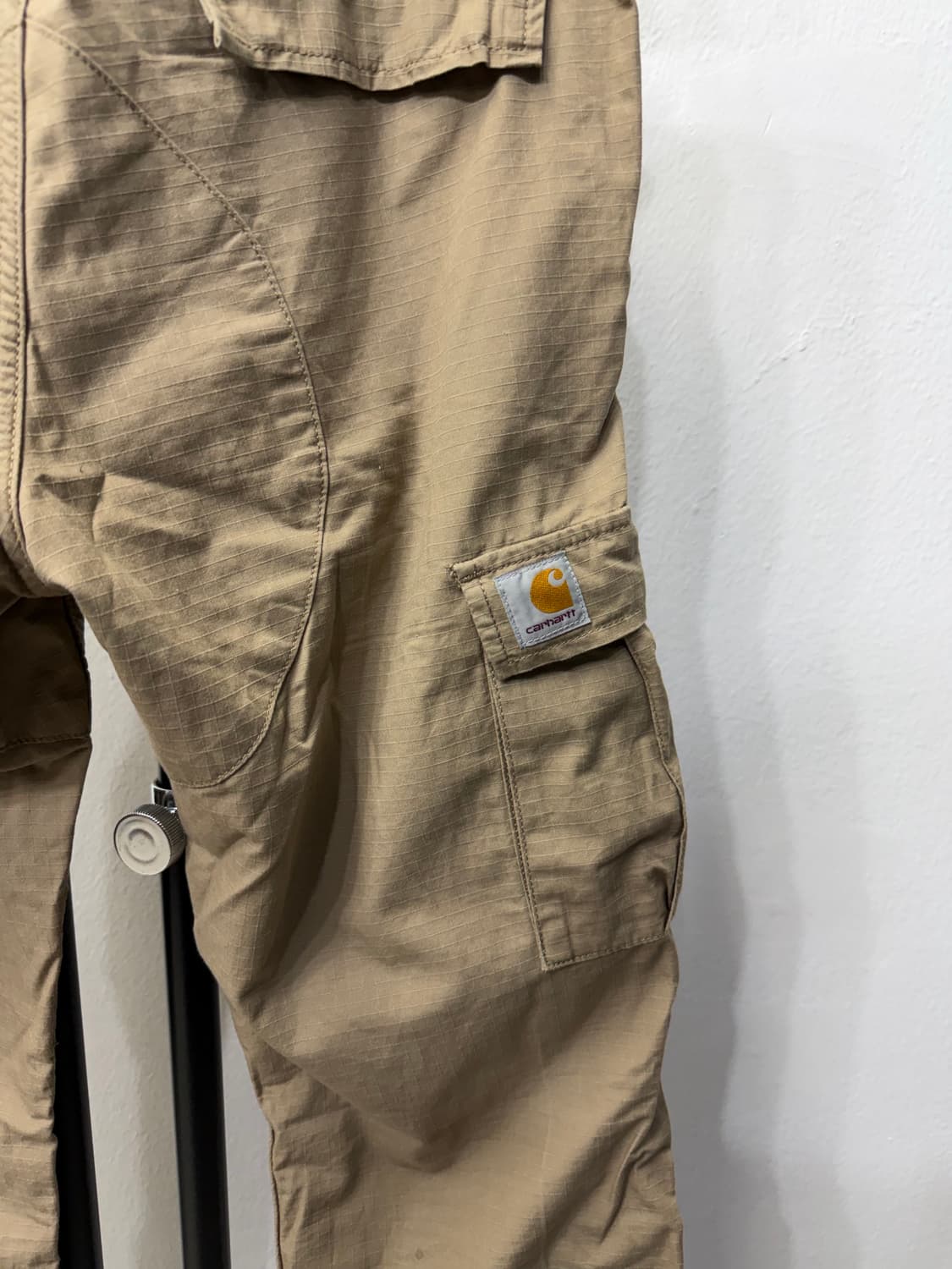 정품) 칼하트 WIP 베이지색 카고 바지 32 상품이미지6
