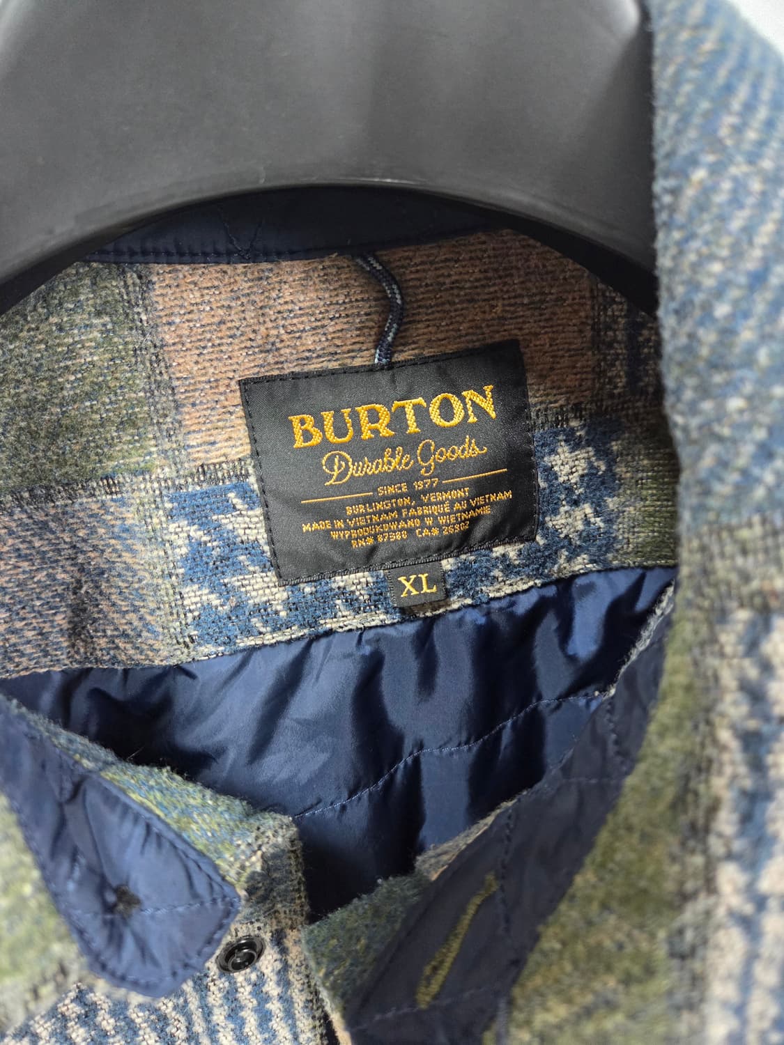 버튼 패치워크 자켓 XL 상품이미지3