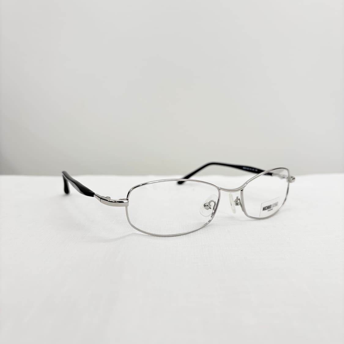 MICHIKO LONDON 미치코런던 실버 스퀘어 메탈테 상품이미지3