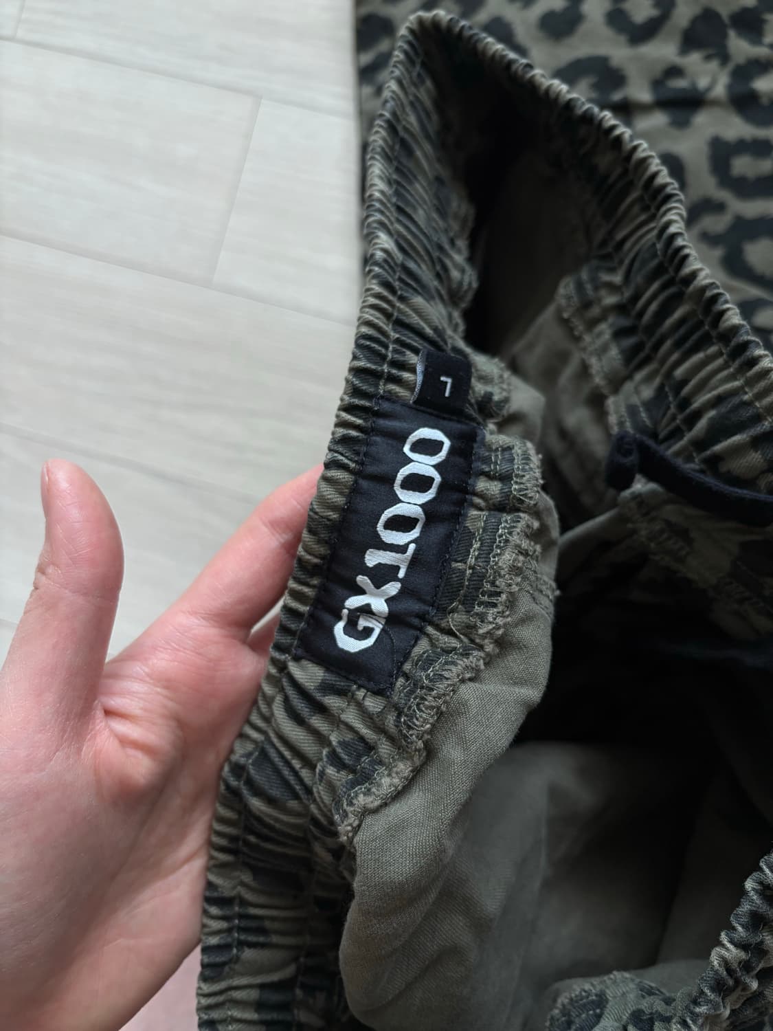 GX1000 도조팬츠 레오파드 상품이미지2