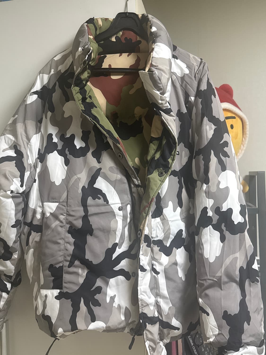 위캔더스 카모패딩 상품이미지1