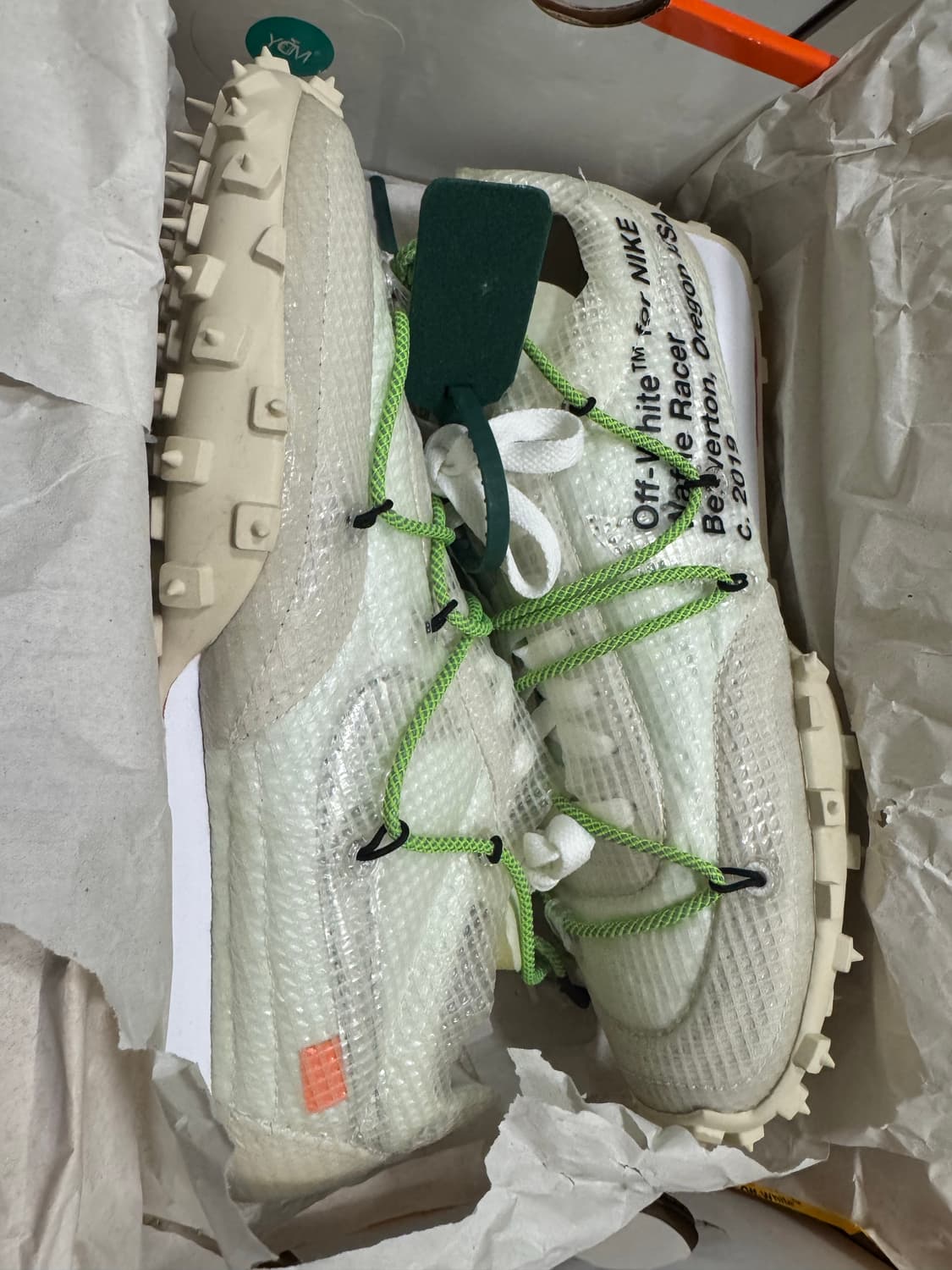 오프화이트 와플레이서 mens 260 새상품 상품이미지3