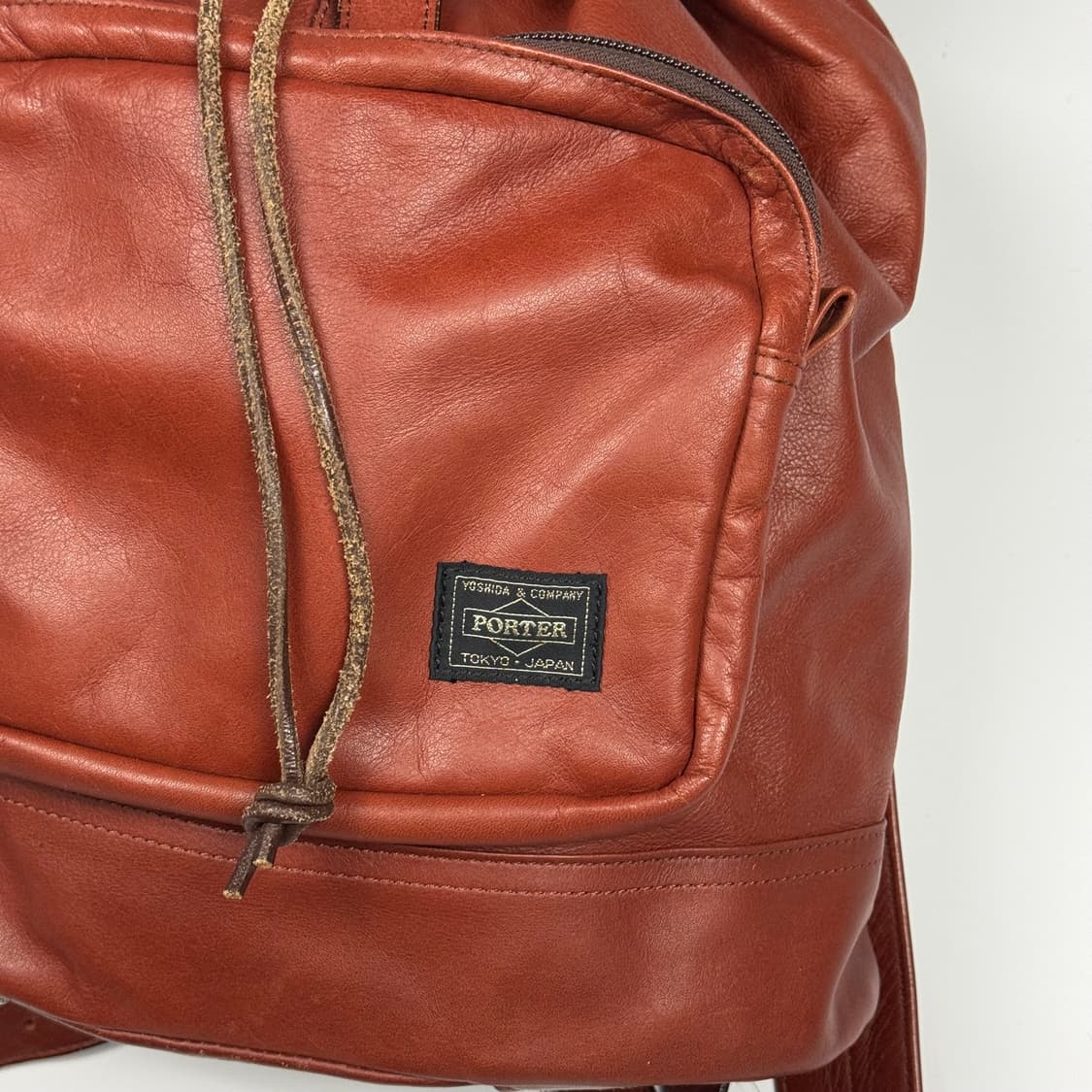 요시다포터 코르티나 래더 럭색 백팩 상품이미지4