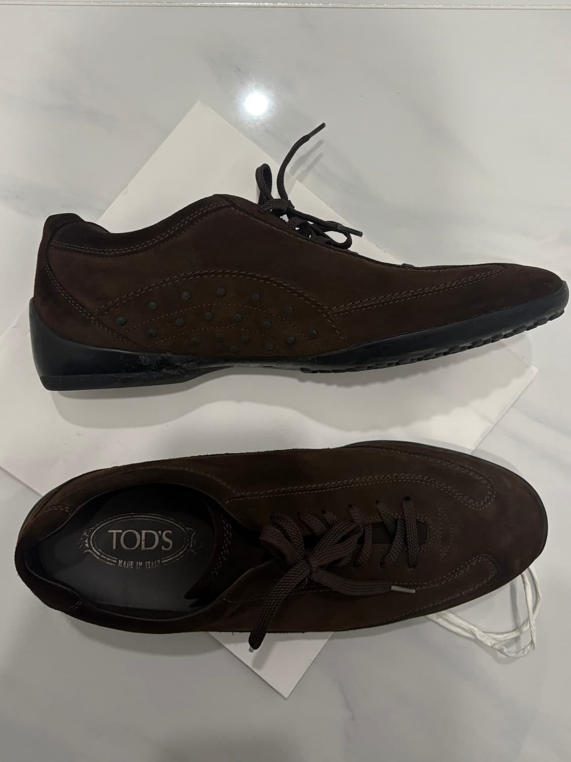 토즈 스웨이드 스니커즈  상품이미지1