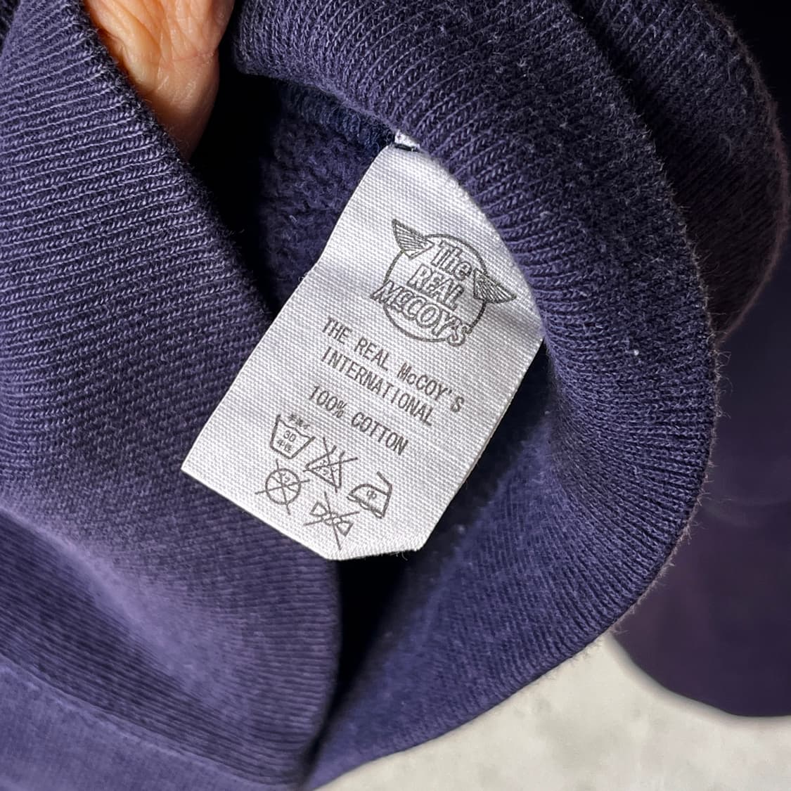 리얼맥코이 후드 집업 스웻 상품이미지4