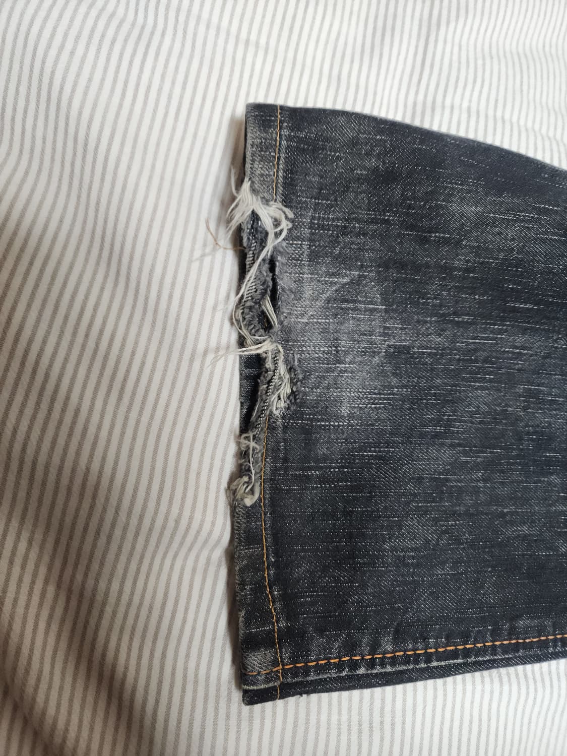 edwin distressed zipper detail keans 상품이미지7