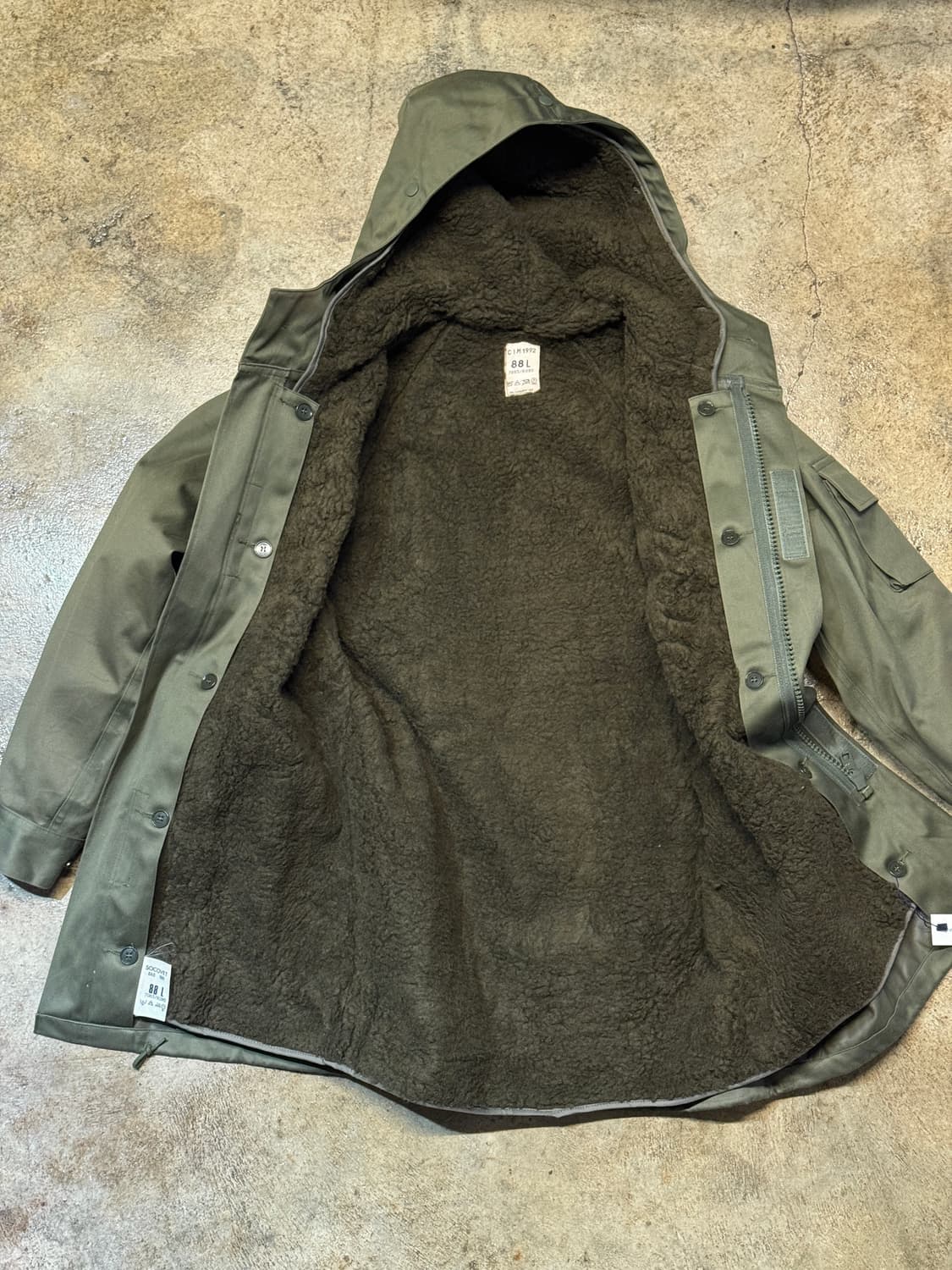 S-M ) 90s French Army F2 Gore-Tex Parka 상품이미지10