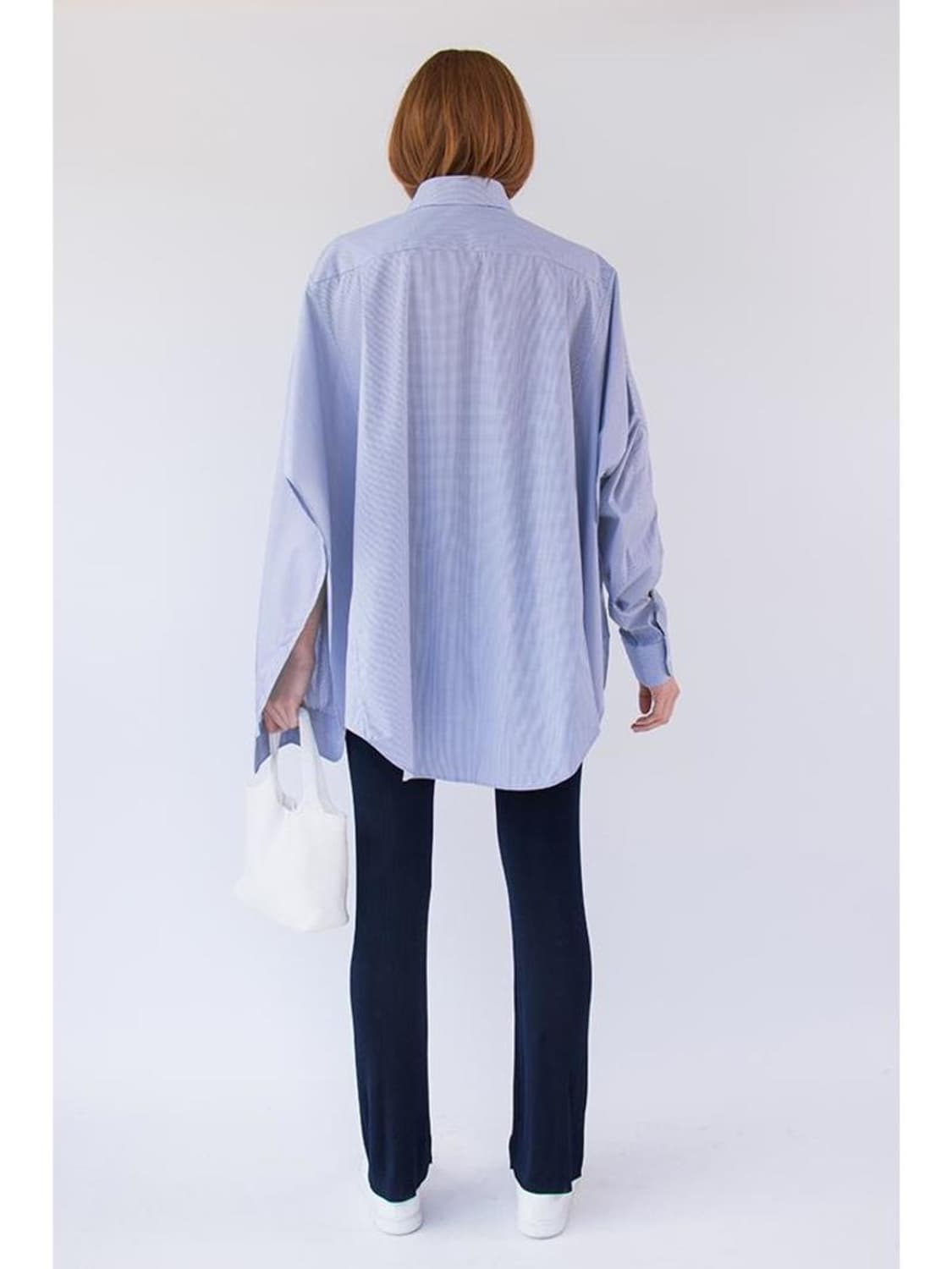 [L] Bless Denim Shirtponcho  상품이미지8