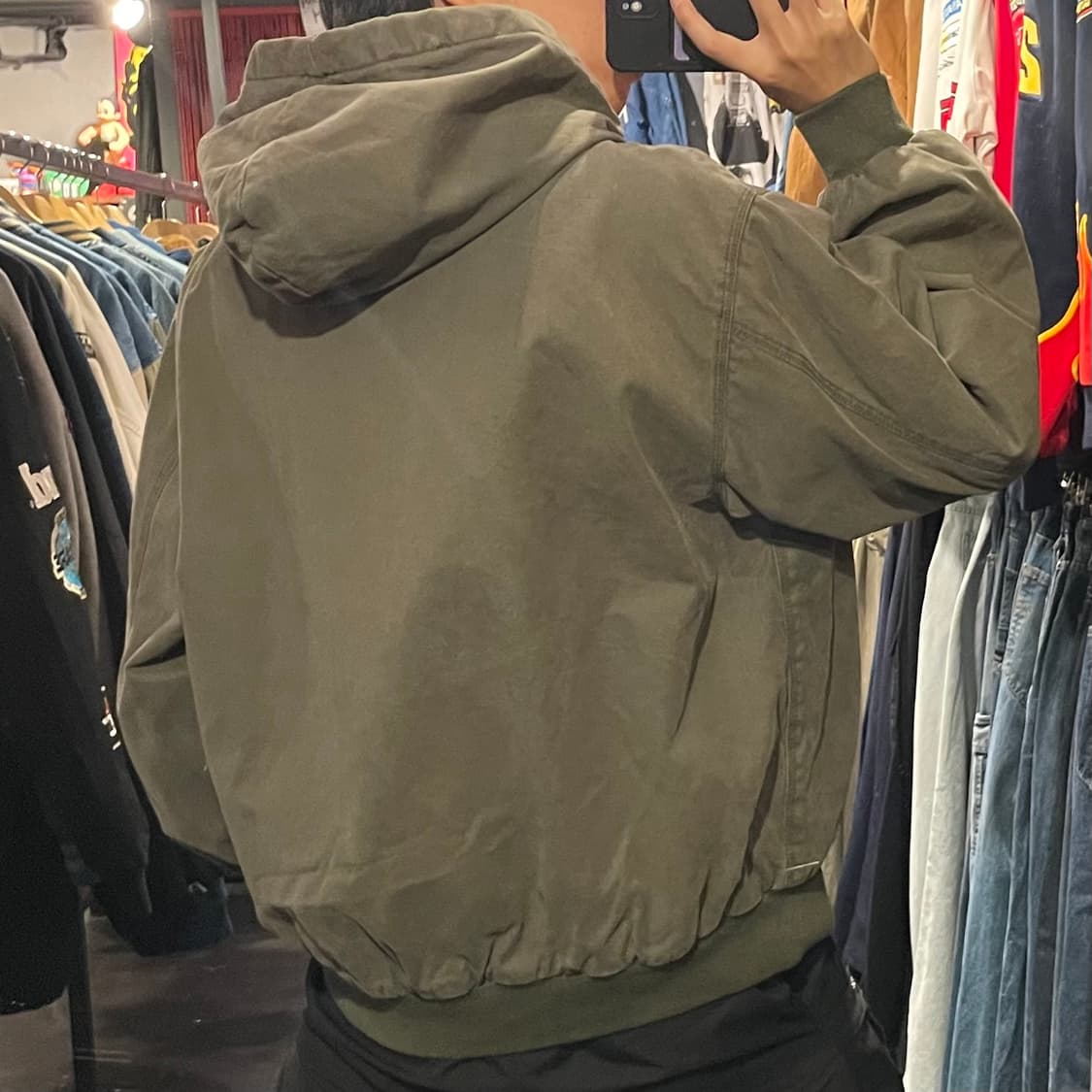 [IM] VTG 카키 후드 워크자켓 상품이미지8