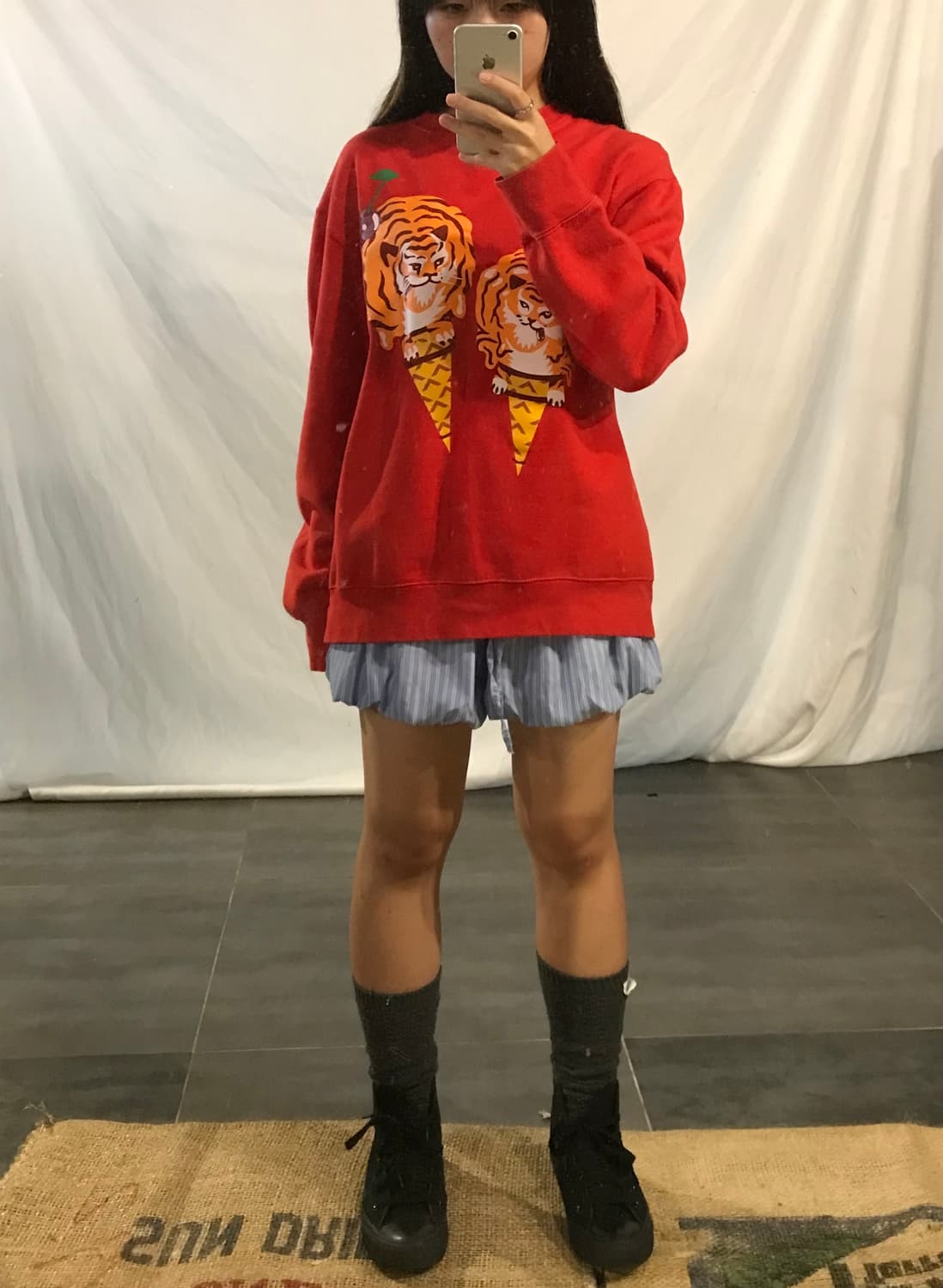 BBC tigger ice cream sweatshirt 상품이미지2