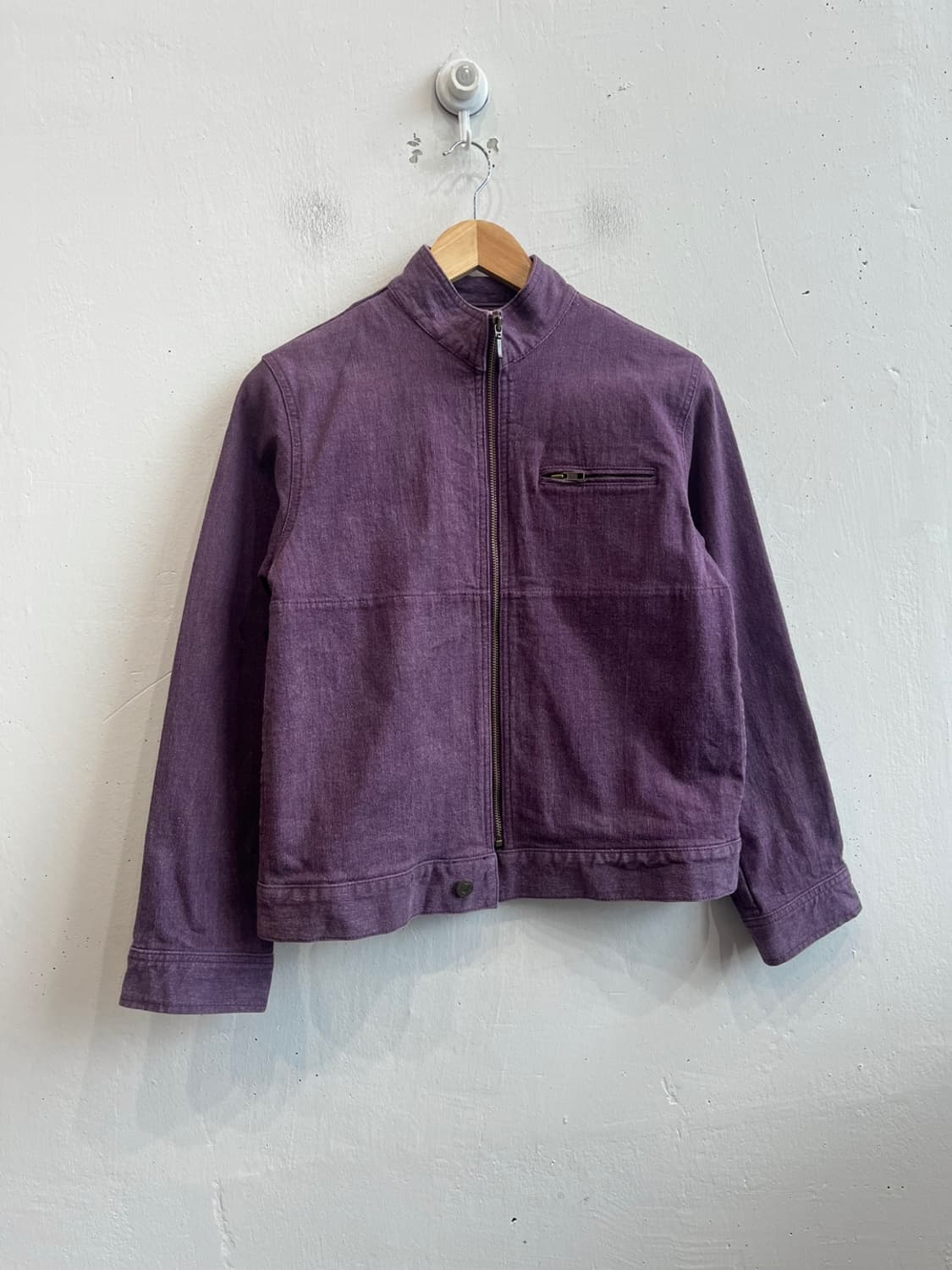 PERSONS 퍼플 데님 집업 자켓 우먼즈 상품이미지1