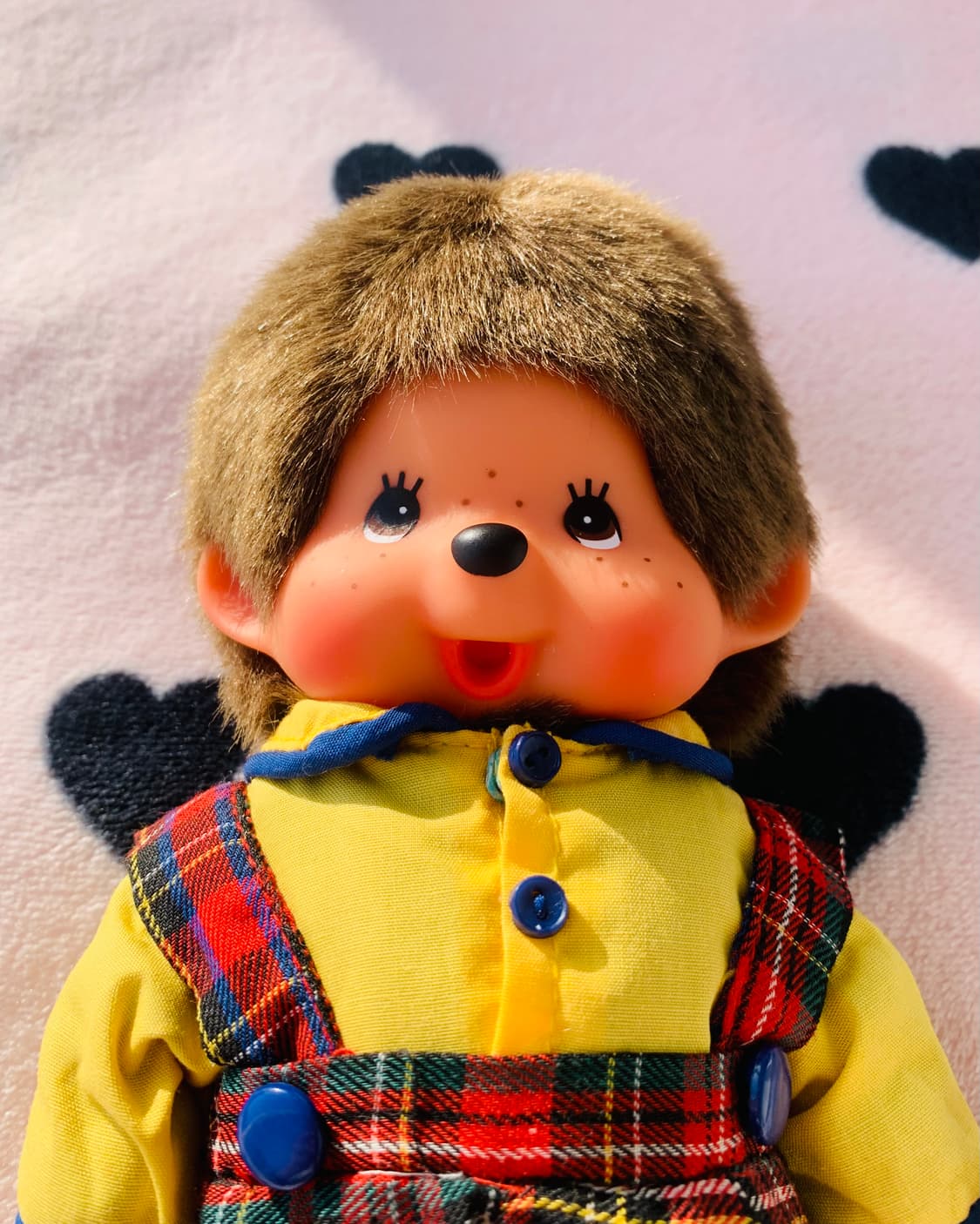 고전 몬치치 타탄 체크 멜빵 상품이미지3