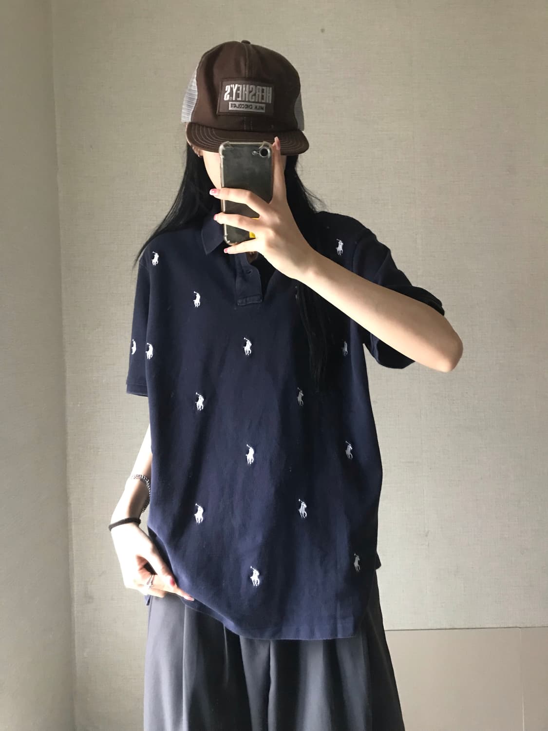 폴로 멀티포니 네이비 반팔pk 상품이미지3