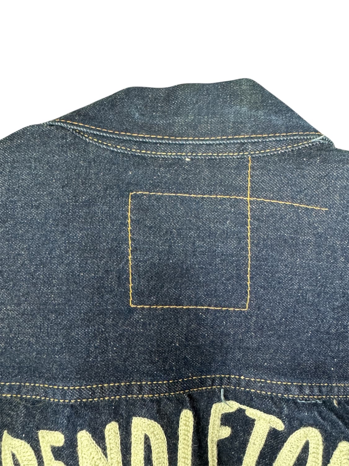 빈티지 90s 슈가케인 SUGAR CANE 대전 1세대 데님 자켓 40 상품이미지10