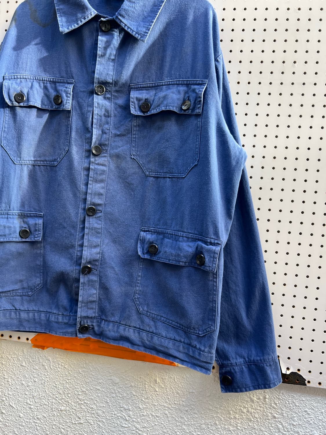 OLD VINTAGE UNIQUE 4 POCKET 빈티지프렌치워크자켓 상품이미지5