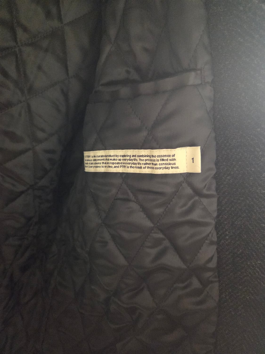 포터리 셔틀랜드 울 하프 맥코트 상품이미지4