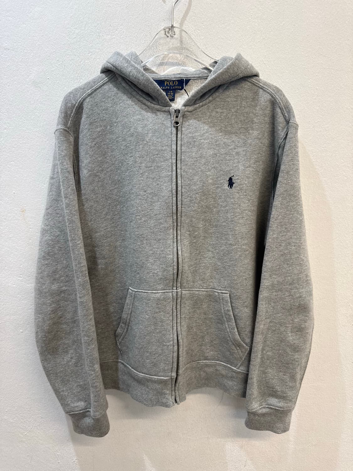 Polo Ralph Lauren Gray Hood Zip-Up 상품이미지1