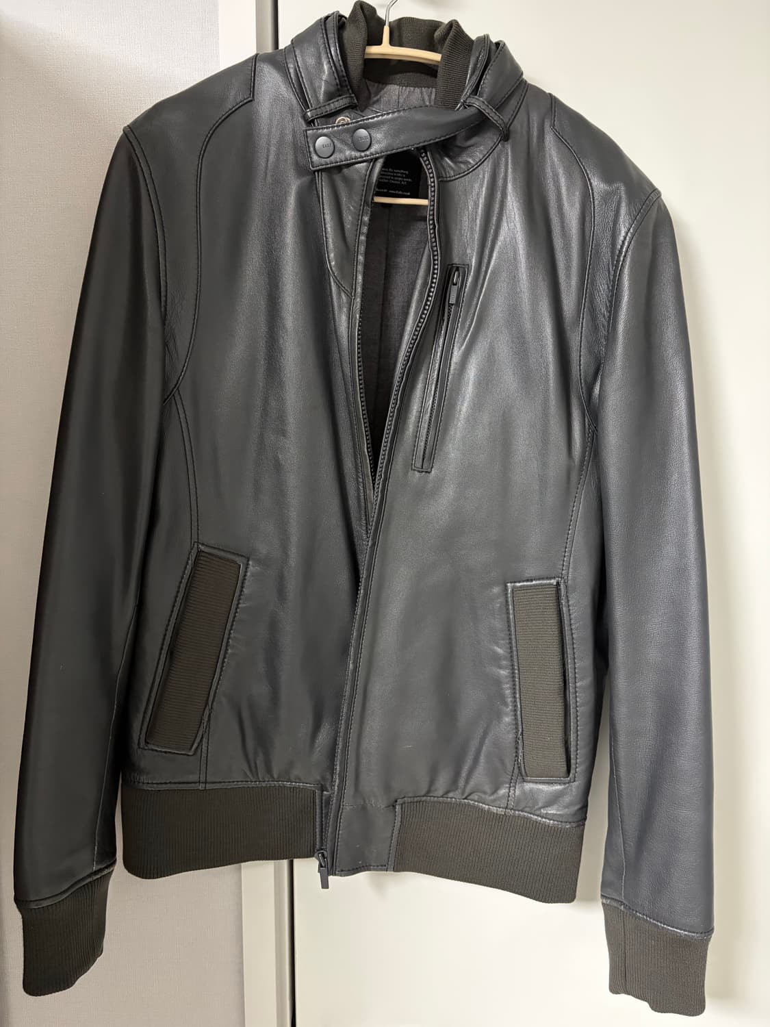 Tate 양가죽 레더 자켓 상품이미지3