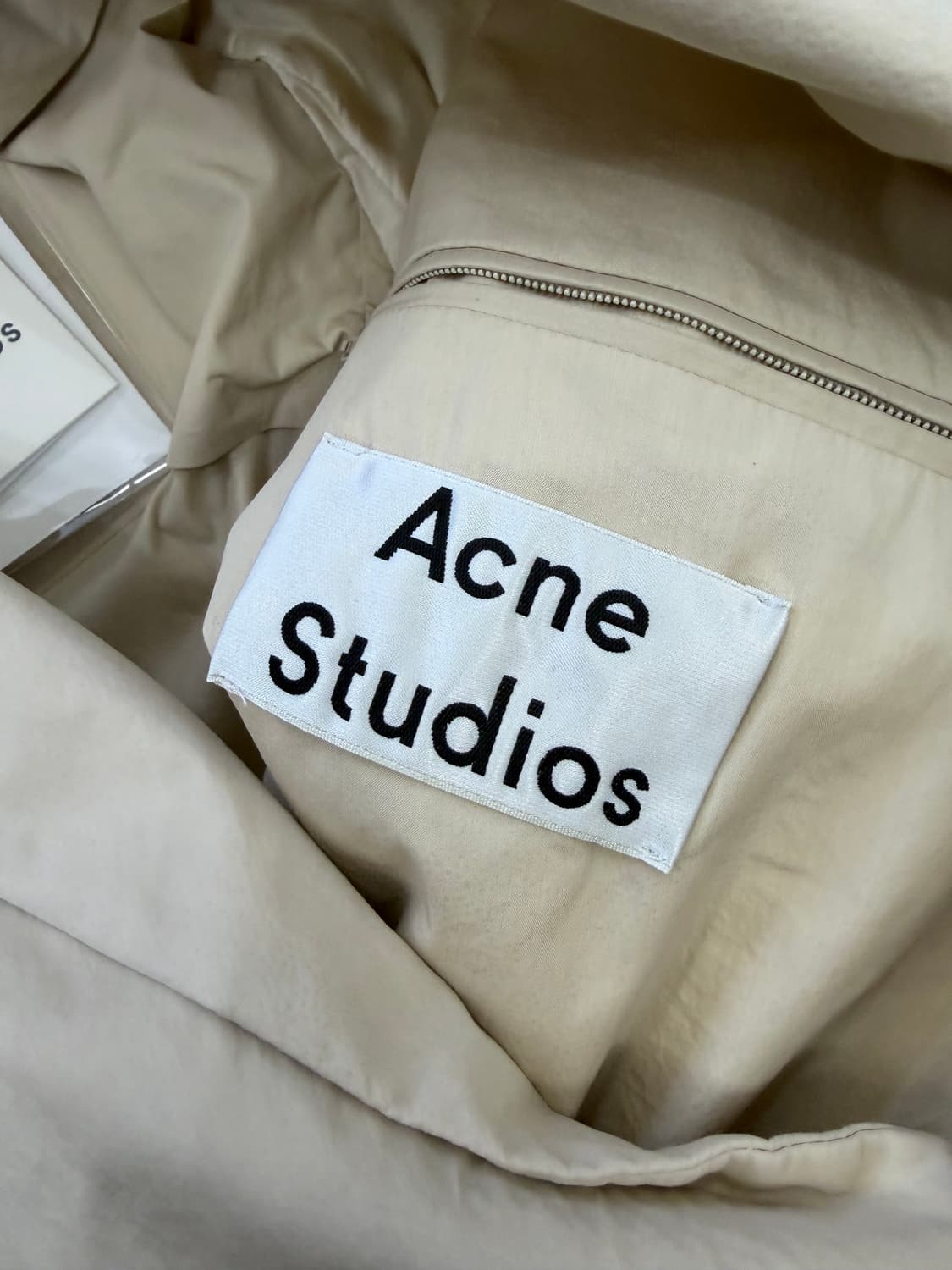 정품) 아크네스튜디오 베이지색 블레이저 자켓 50 상품이미지7