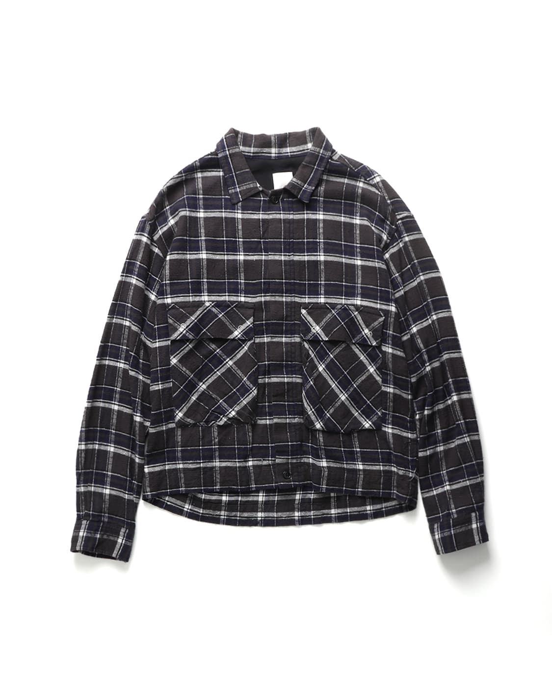 YSTRDY'S TMRRW Short Flannel Shirt 상품이미지2
