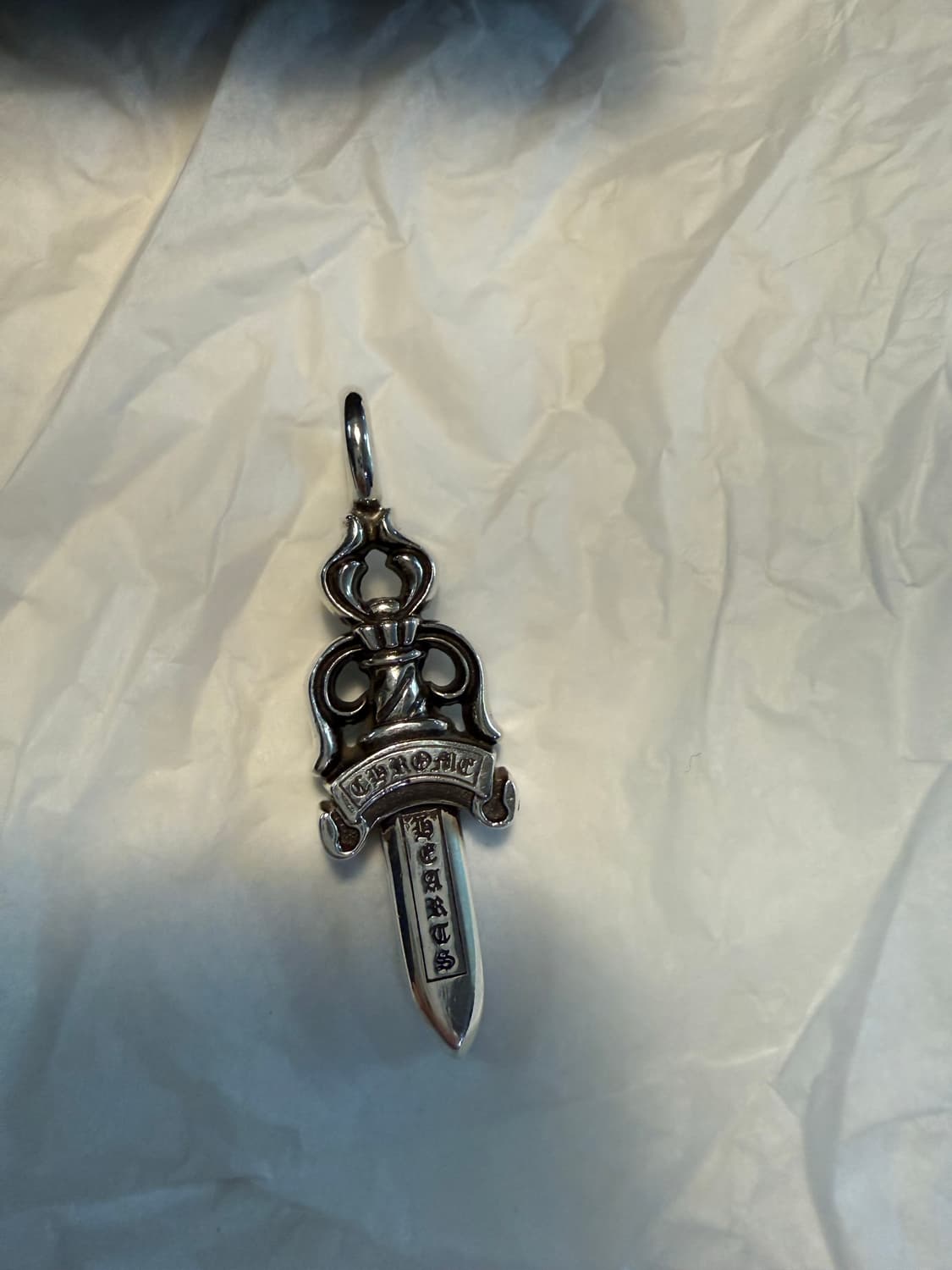 새상품 크롬하츠 더블 대거 펜던트 25년 구입 상품이미지6