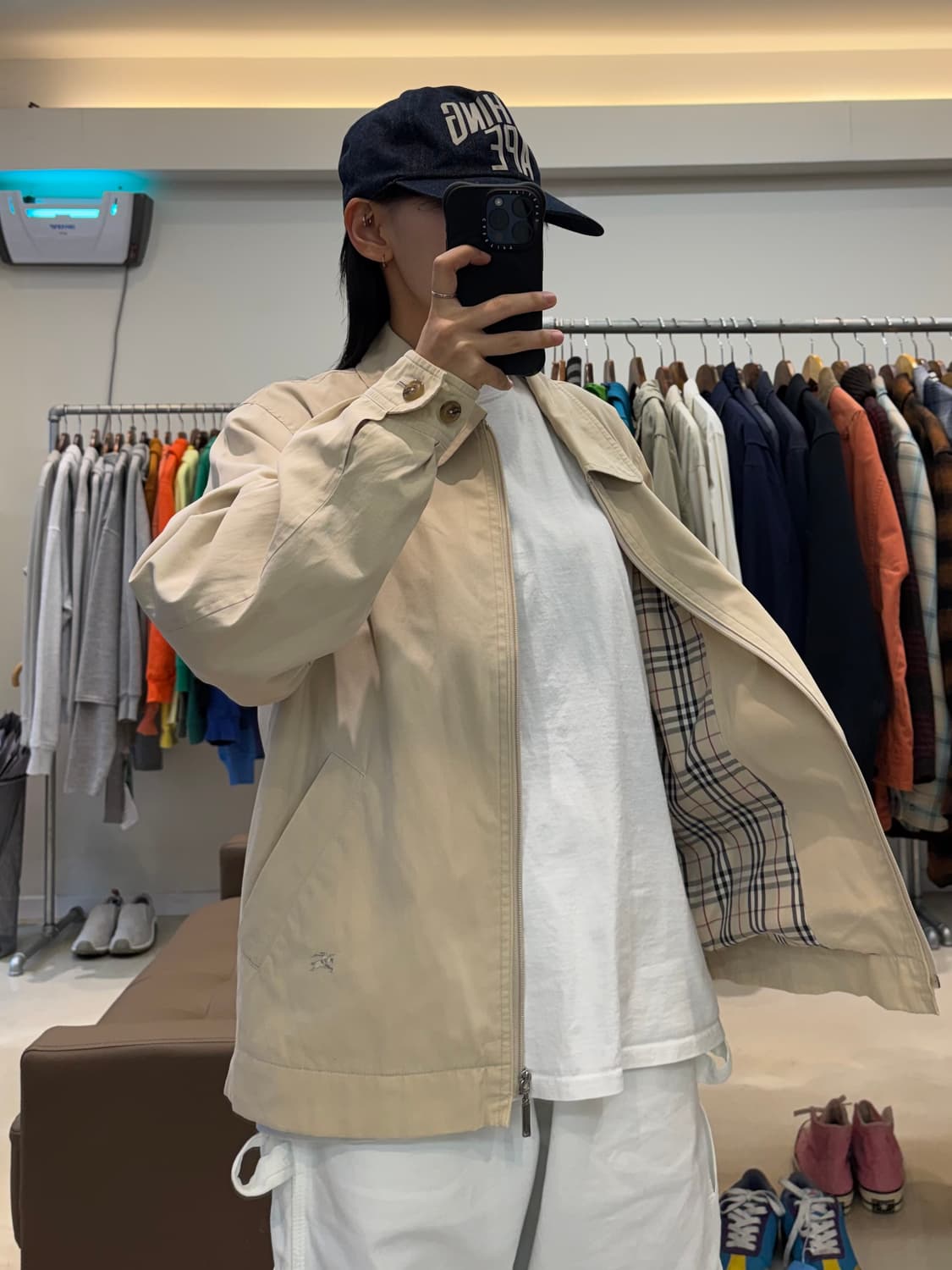 버버리 스윙탑 자켓 상품이미지6