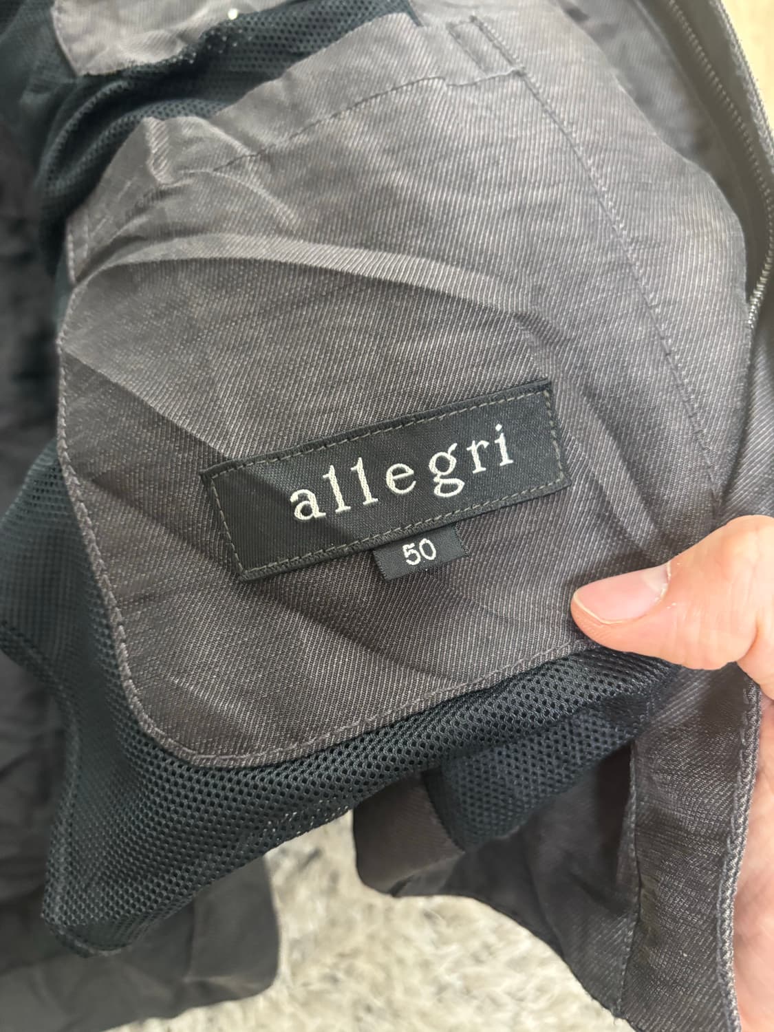 이태리브랜드 ALLEGRI 자켓 사이즈 105 상품이미지3