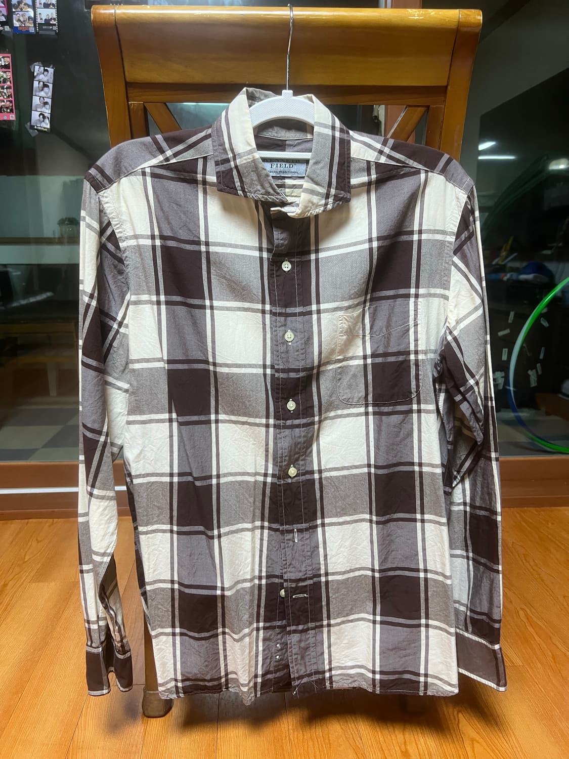 Kenneth field  check shirts 케네스필드 체크셔츠 상품이미지1