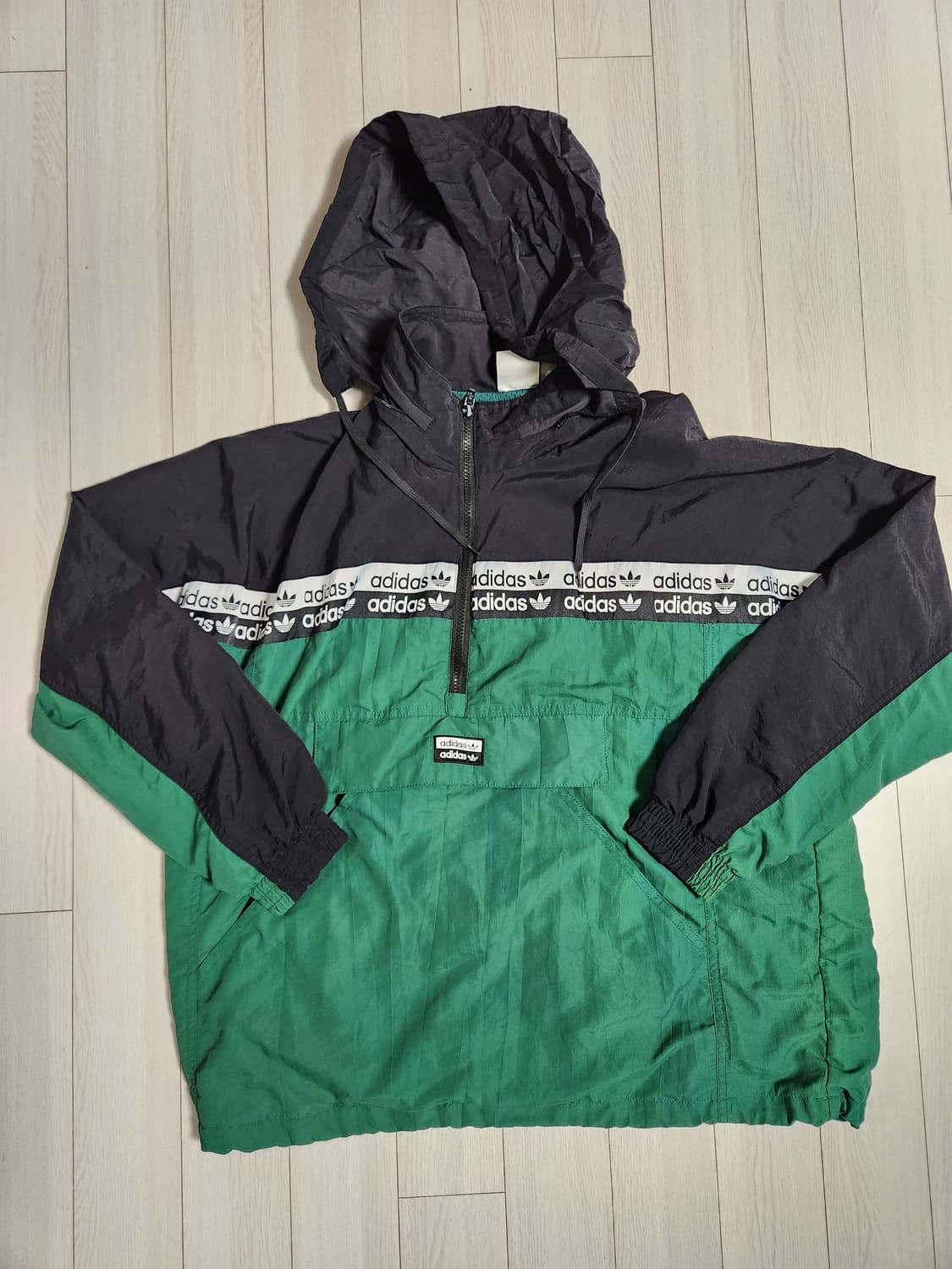 아디다스 R.Y.V A 트랙팬츠 그린 사이즈L (세트 아노락같이 드려요) 상품이미지6