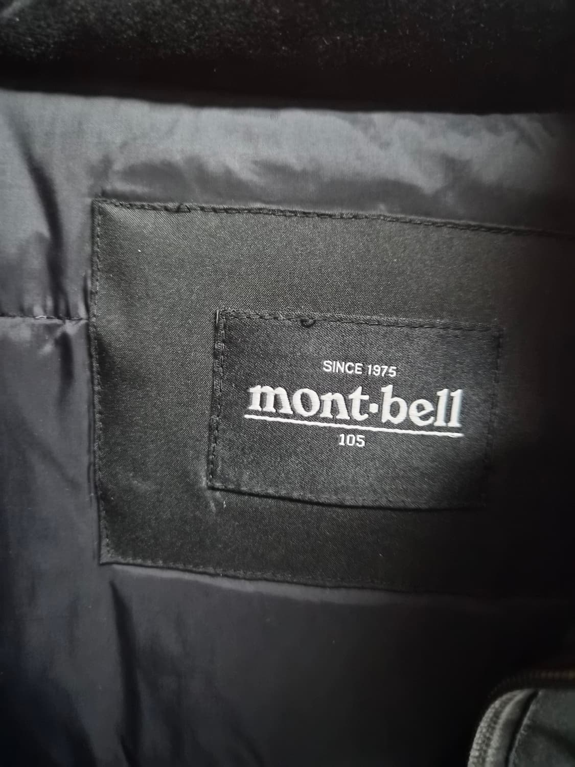 XL/105) 몽벨 에어웜 덕다운 패딩 팝니다 상품이미지5