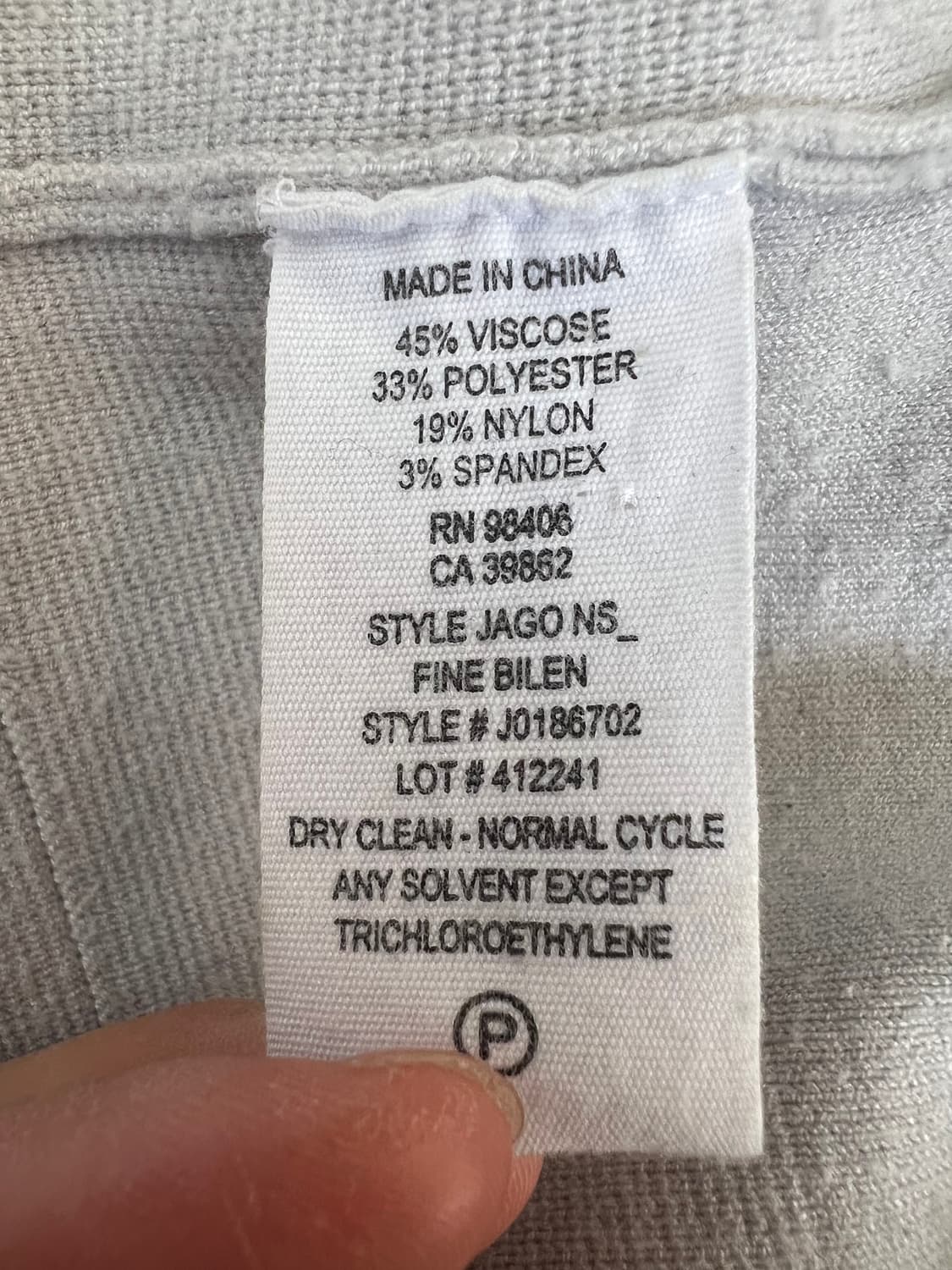 띠어리 남성 연그레이 라운드니트 
 상품이미지7