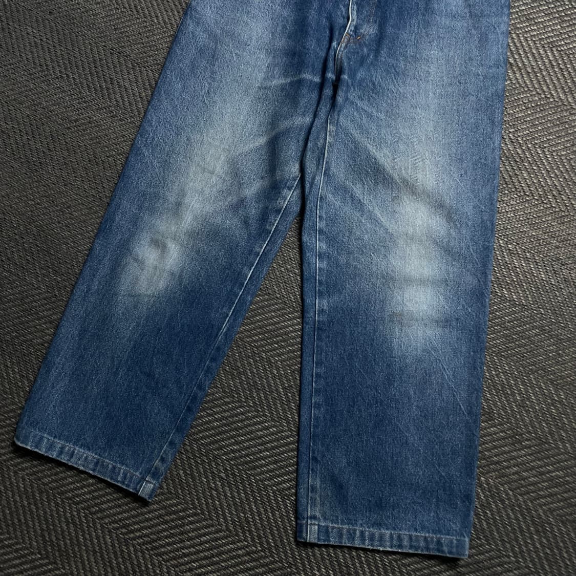 00s 빈티지 올드스쿨 백포켓 디테일 와이드 데님 팬츠y 6263 상품이미지3