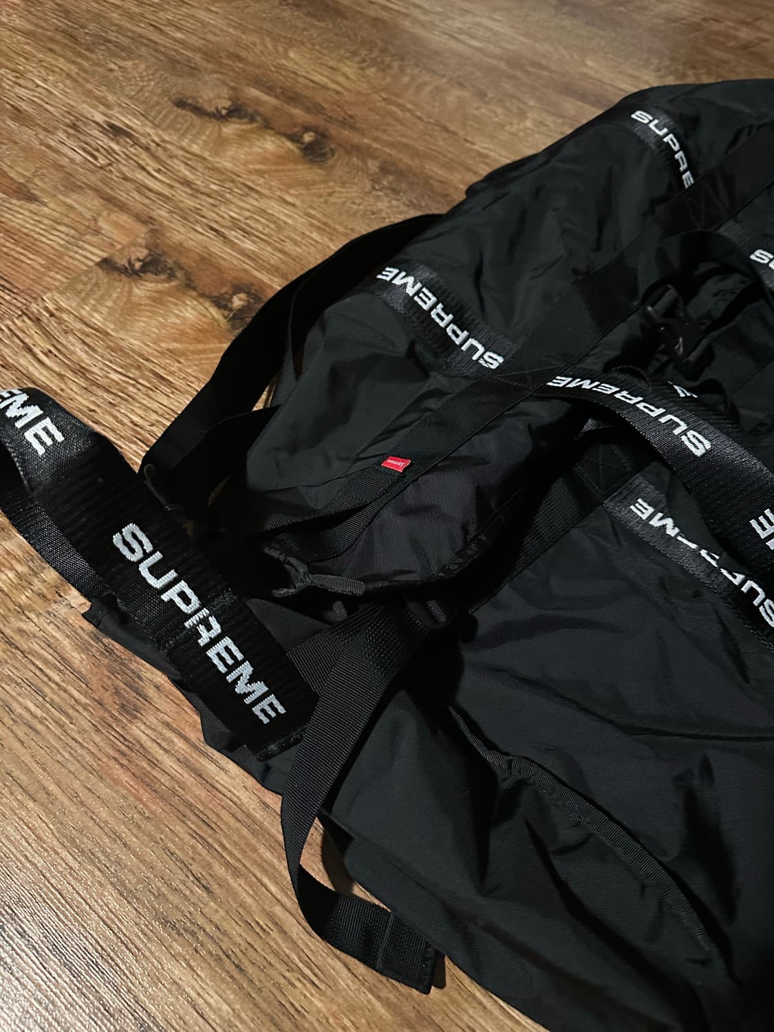 [OS] 슈프림 라지 하울 토트백 블랙 새상품 상품이미지6